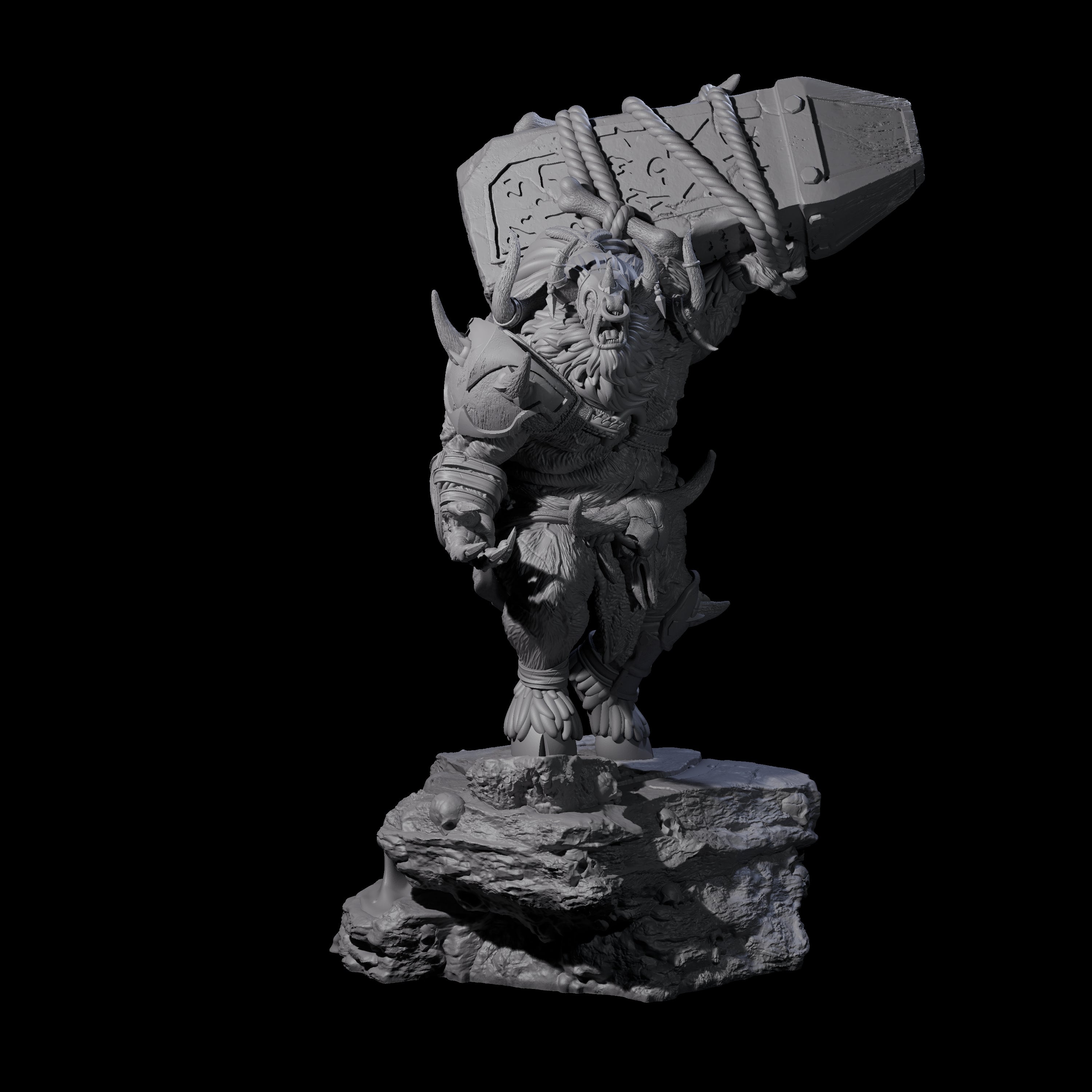 Maze Minotaur Miniature for Dungeons and Dragons, Pathfinder or other TTRPGs