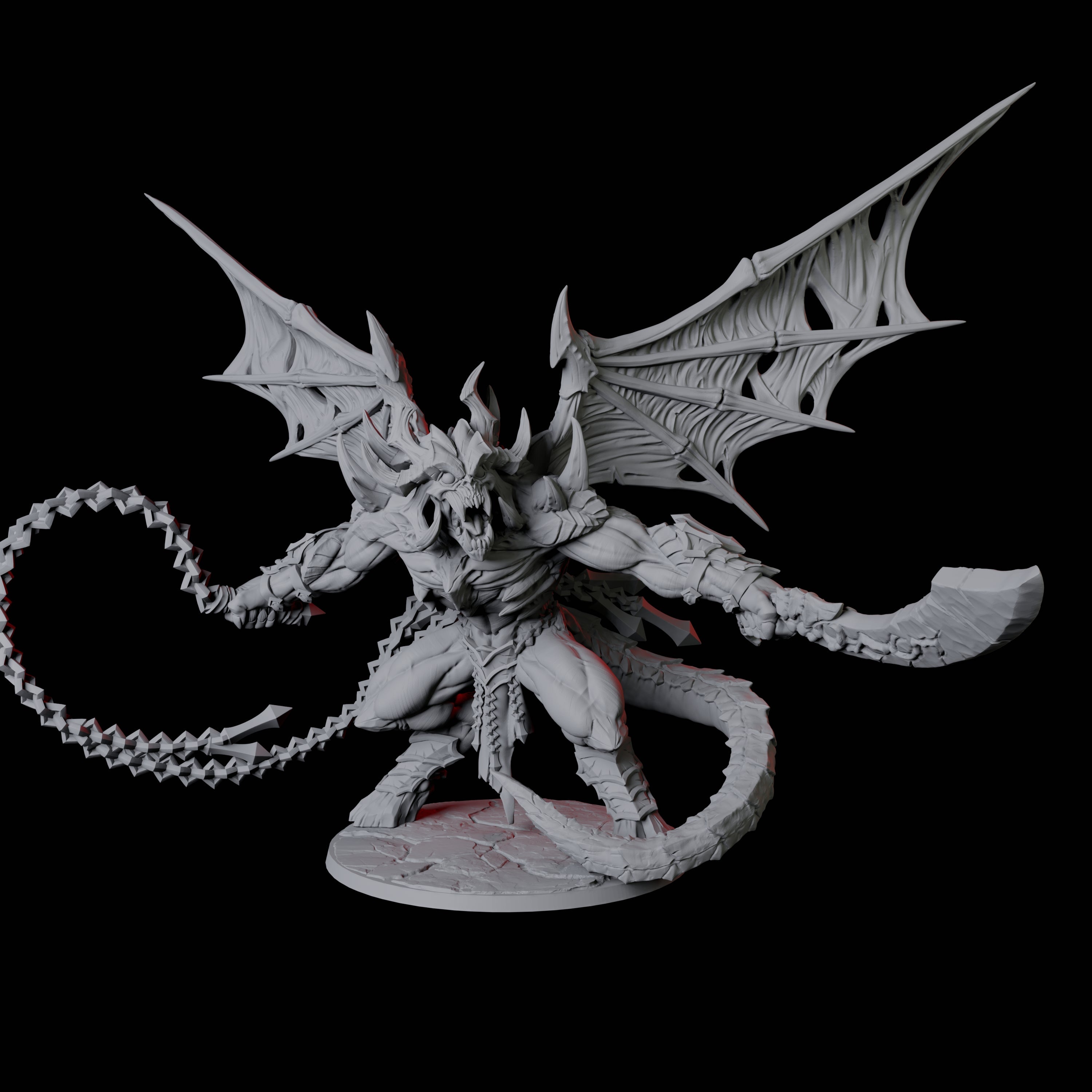 Menacing Balor Miniature for Dungeons and Dragons, Pathfinder or other TTRPGs