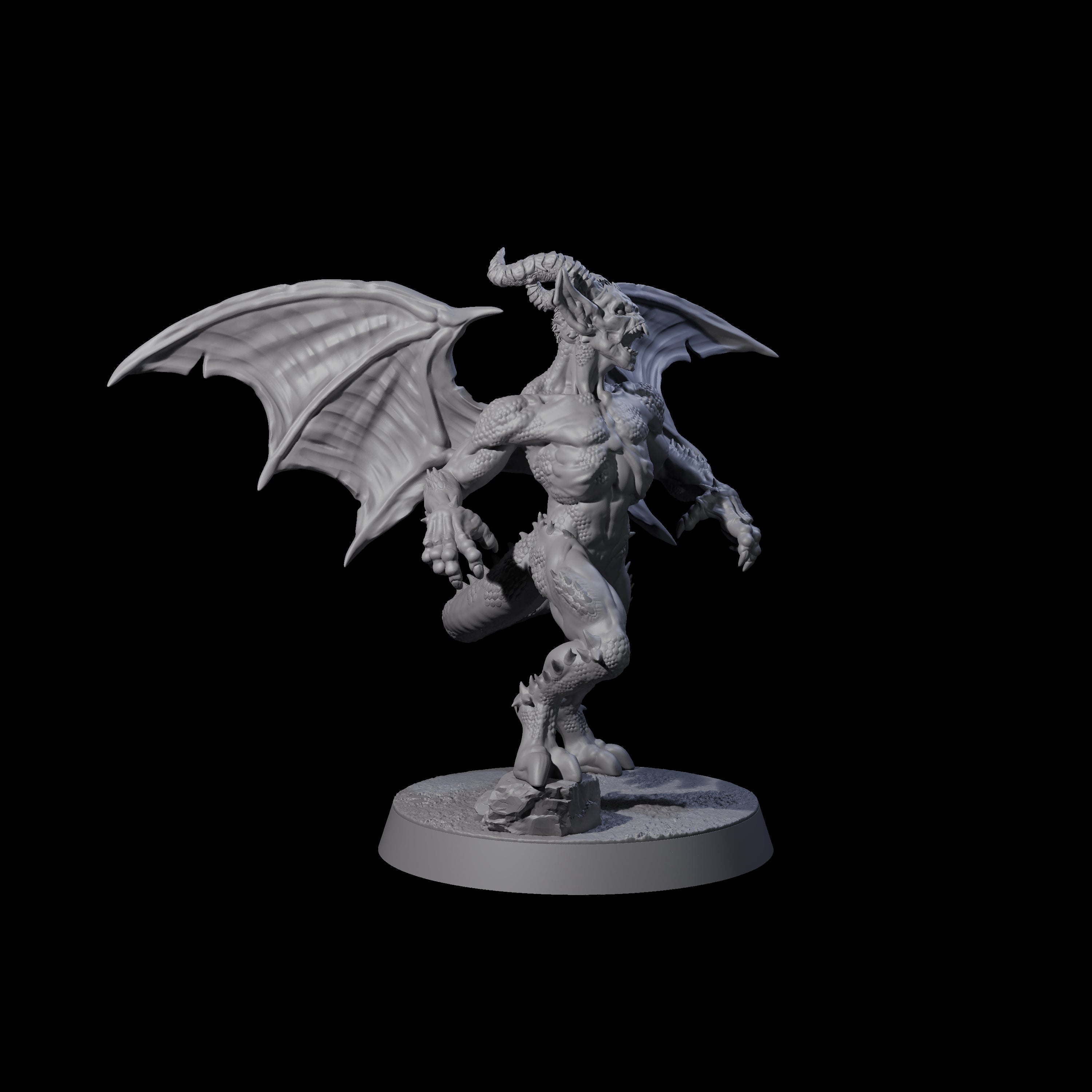 Menacing Imp Fiend Miniature for Dungeons and Dragons, Pathfinder or other TTRPGs