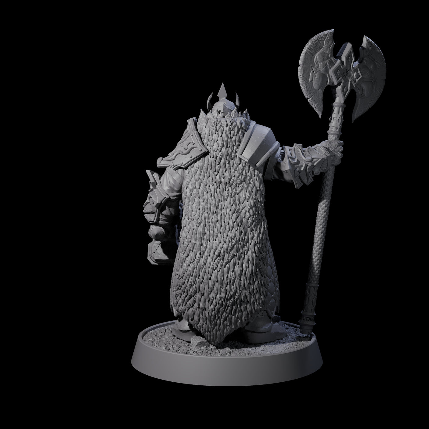 Mercenary of the Golden Circle H Miniature for Dungeons and Dragons, Pathfinder or other TTRPGs