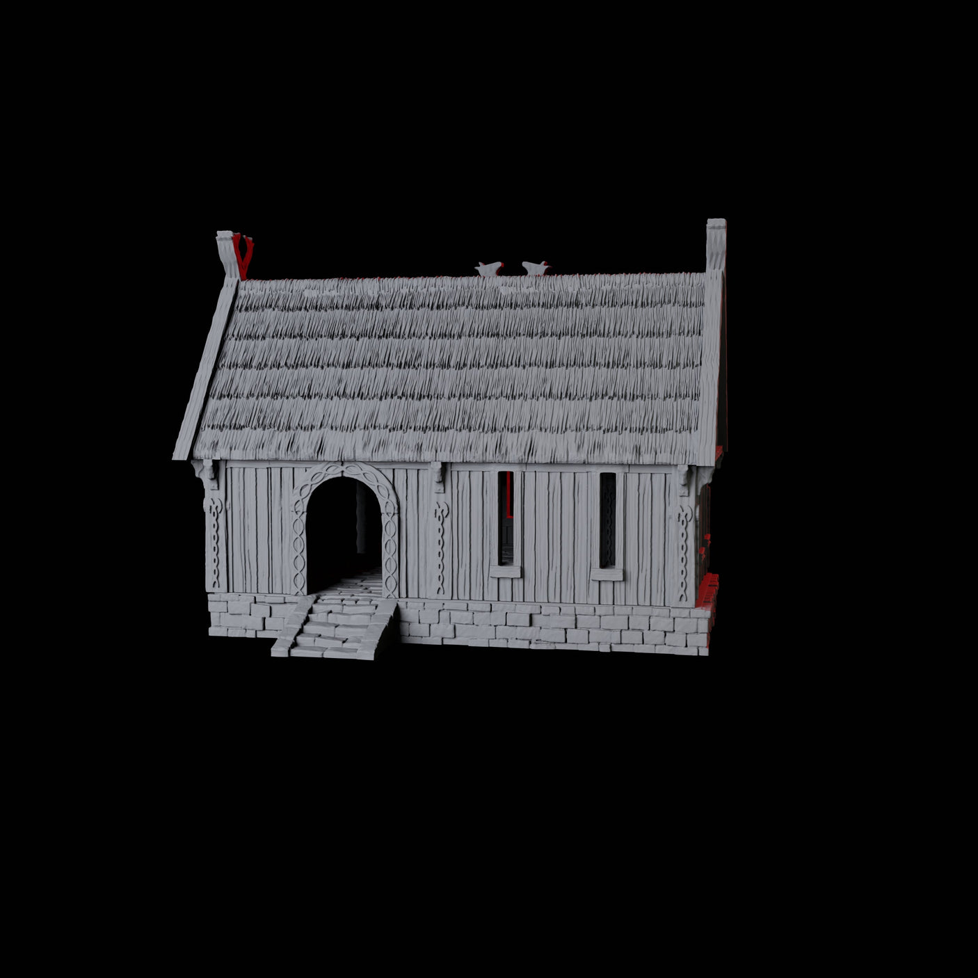 Merchant's House - Saxonia Miniature for Dungeons and Dragons, Pathfinder or other TTRPGs