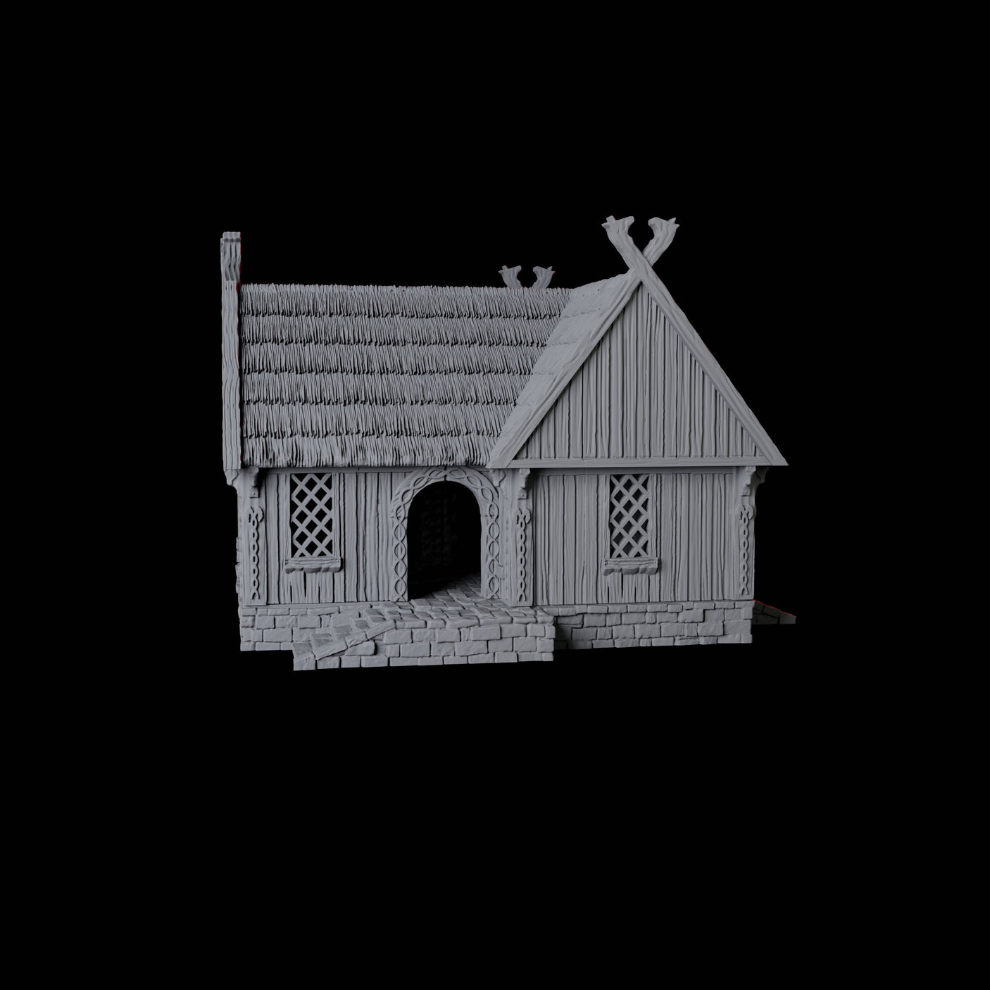 Merchant's House - Saxonia Miniature for Dungeons and Dragons, Pathfinder or other TTRPGs