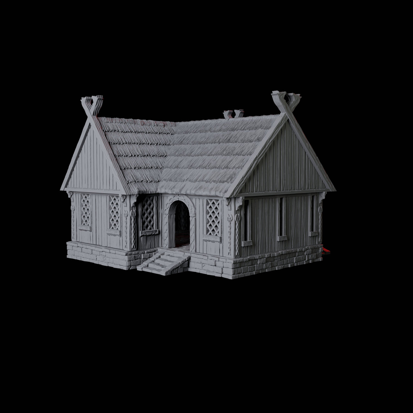 Merchant's House - Saxonia Miniature for Dungeons and Dragons, Pathfinder or other TTRPGs