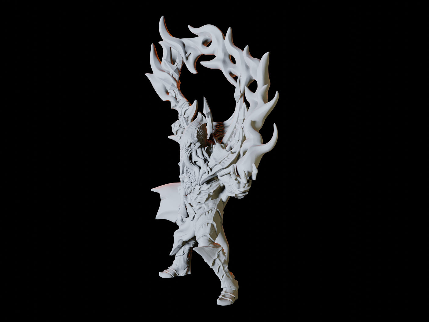 Mind Flayer Sorcerer Miniature for Dungeons and Dragons, Pathfinder or other TTRPGs