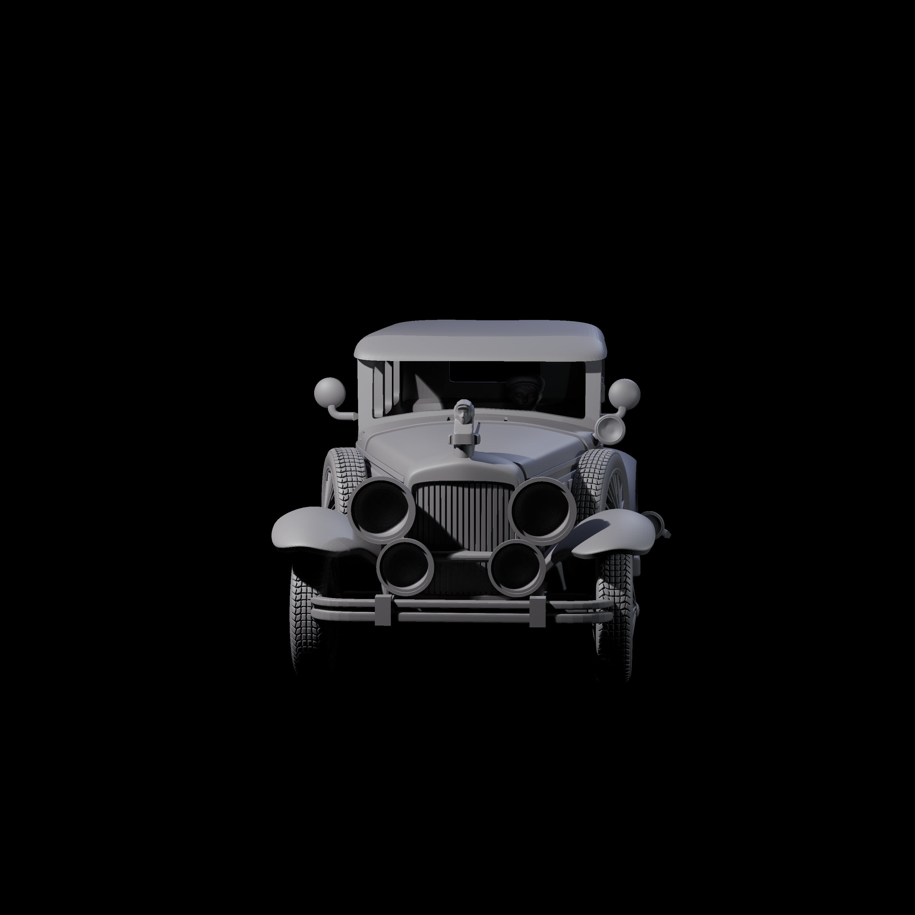 Minerva Car Miniature for Dungeons and Dragons, Pathfinder or other TTRPGs