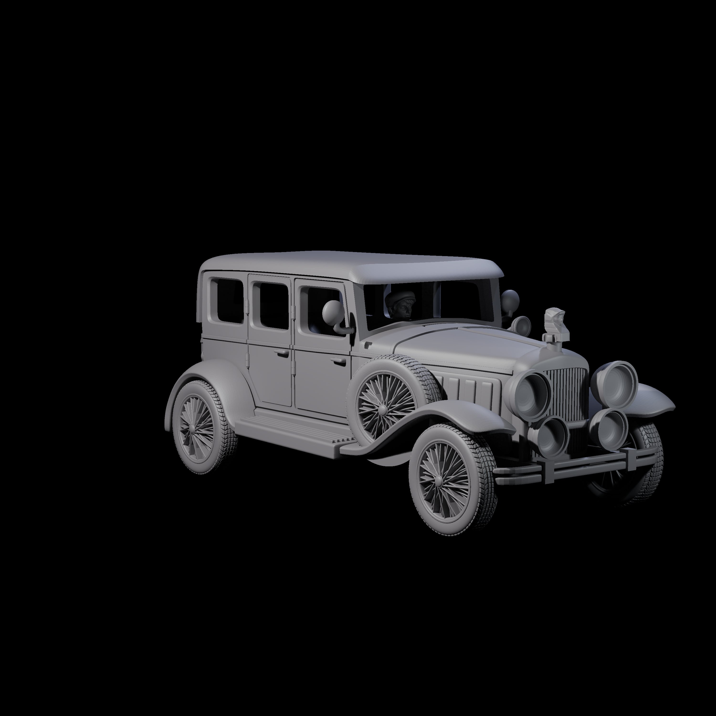 Minerva Car Miniature for Dungeons and Dragons, Pathfinder or other TTRPGs