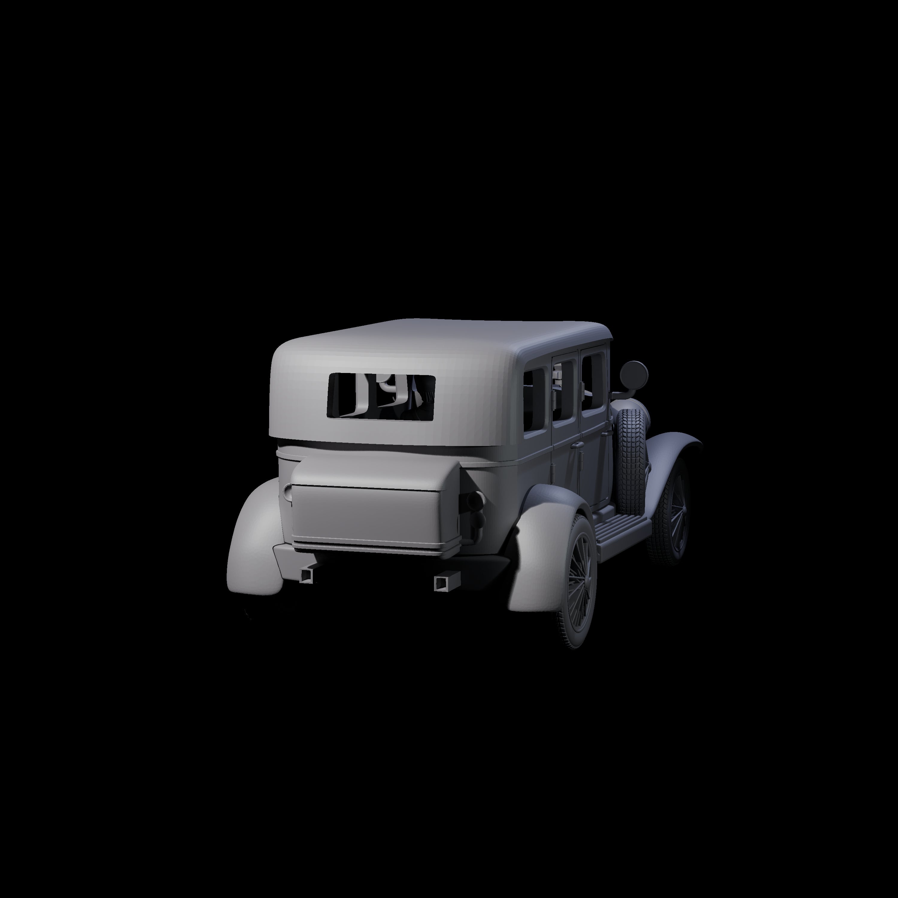 Minerva Car Miniature for Dungeons and Dragons, Pathfinder or other TTRPGs