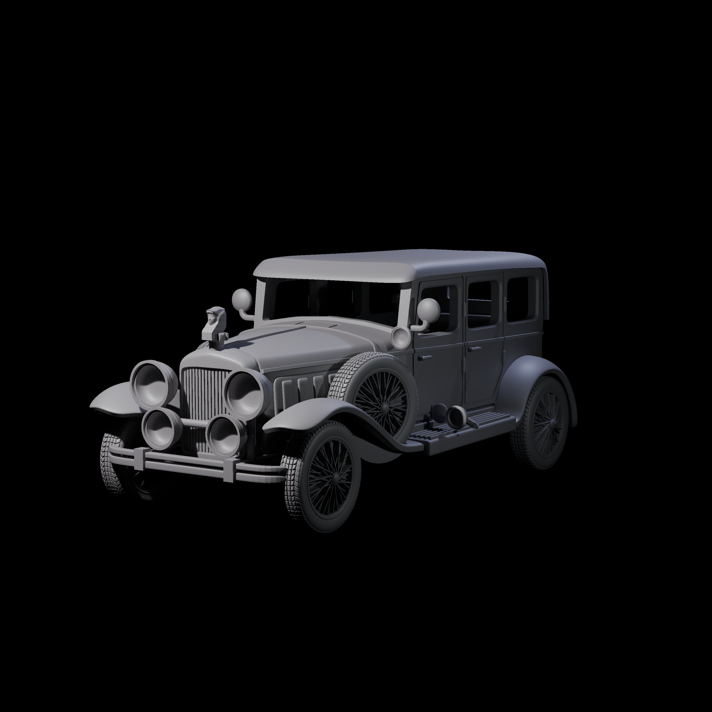Minerva Car Miniature for Dungeons and Dragons, Pathfinder or other TTRPGs