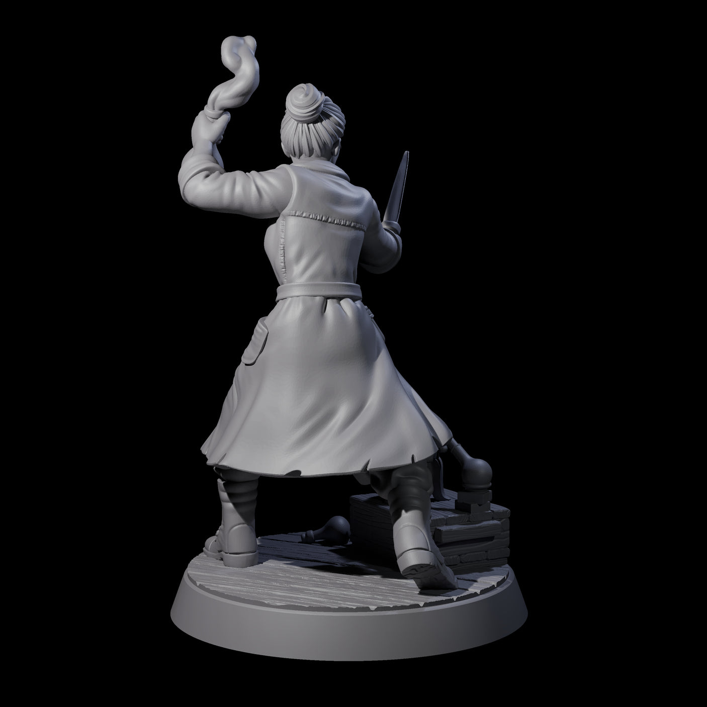 Mixing A Brew Human Investigator Miniature for Dungeons and Dragons, Pathfinder or other TTRPGs