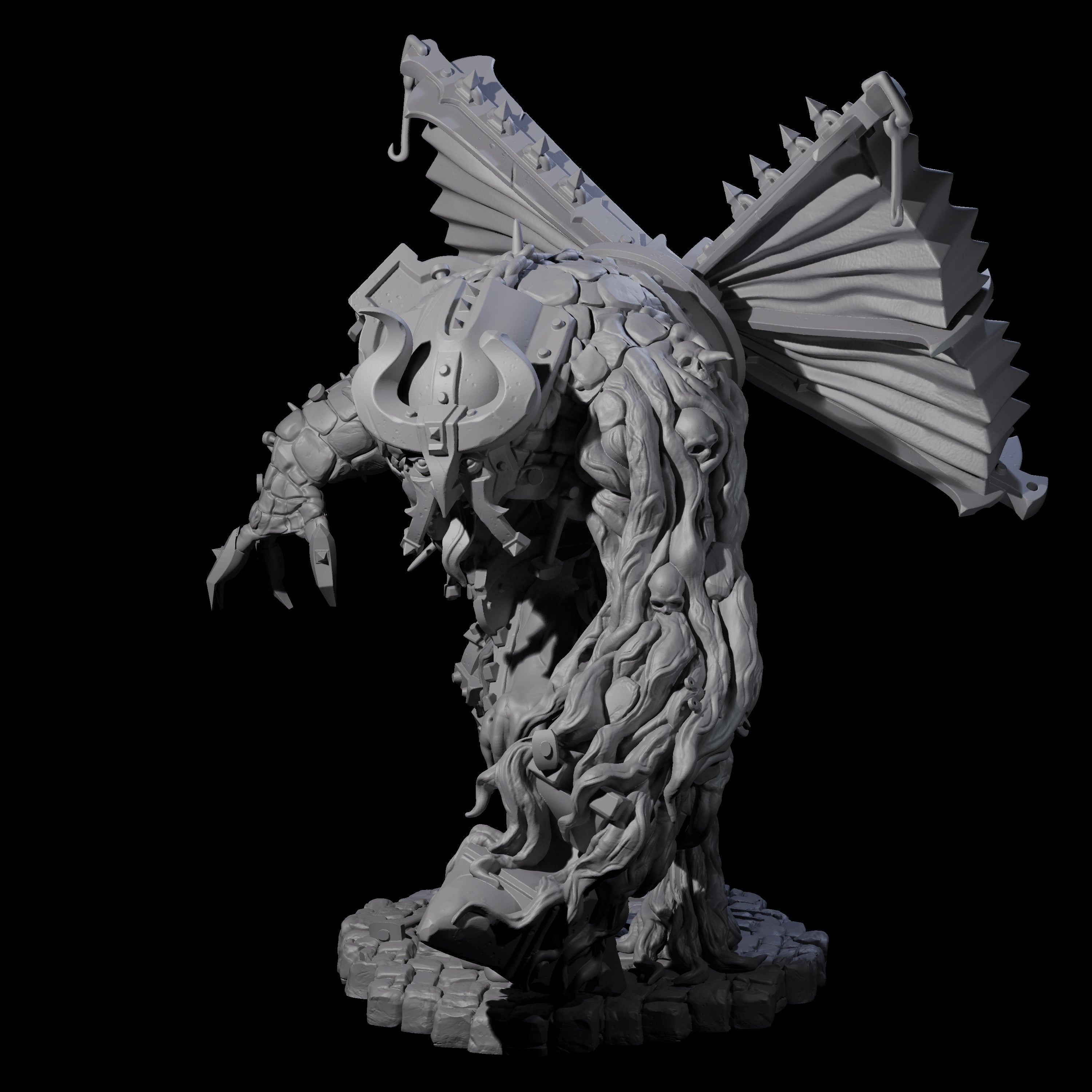 Molten Metal Golem A Miniature for Dungeons and Dragons, Pathfinder or other TTRPGs