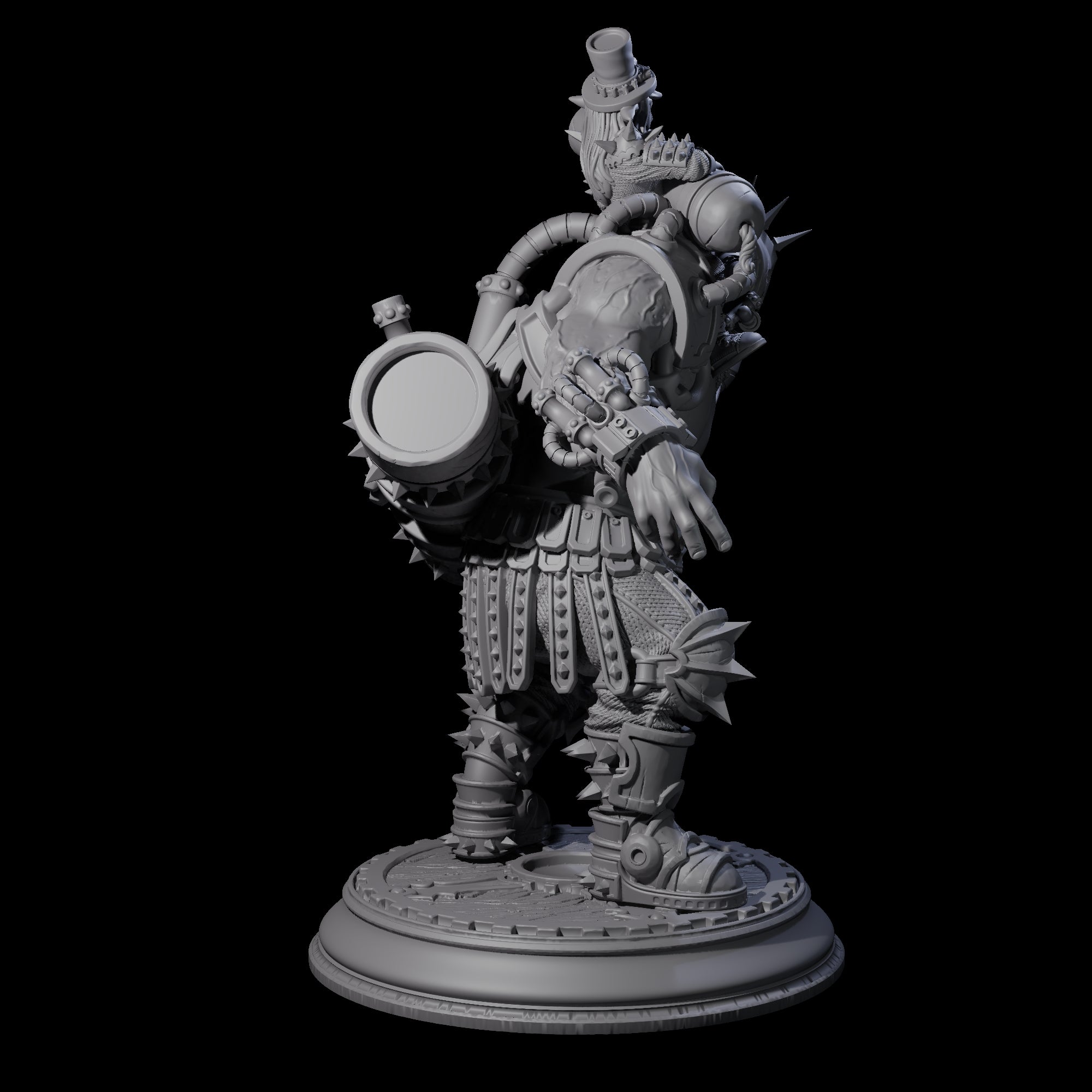 Muscle and Brains Miniature for Dungeons and Dragons, Pathfinder or other TTRPGs