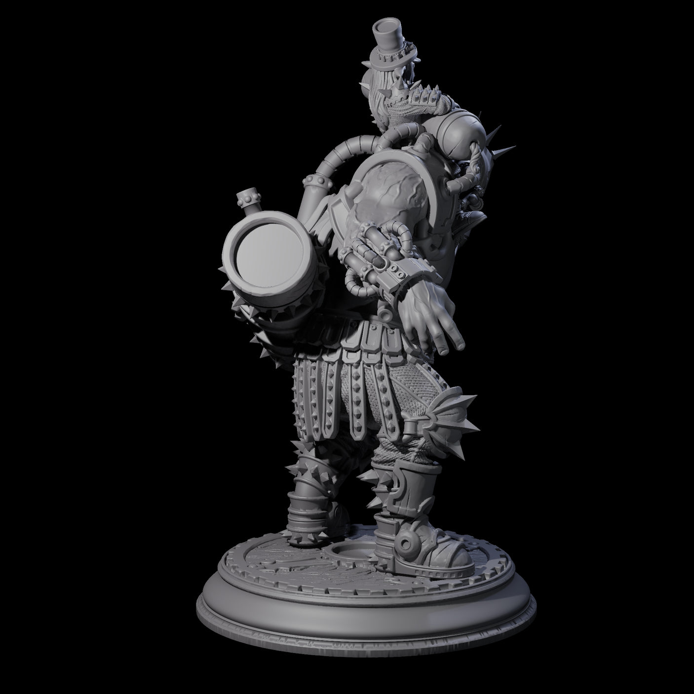 Muscle and Brains Miniature for Dungeons and Dragons, Pathfinder or other TTRPGs