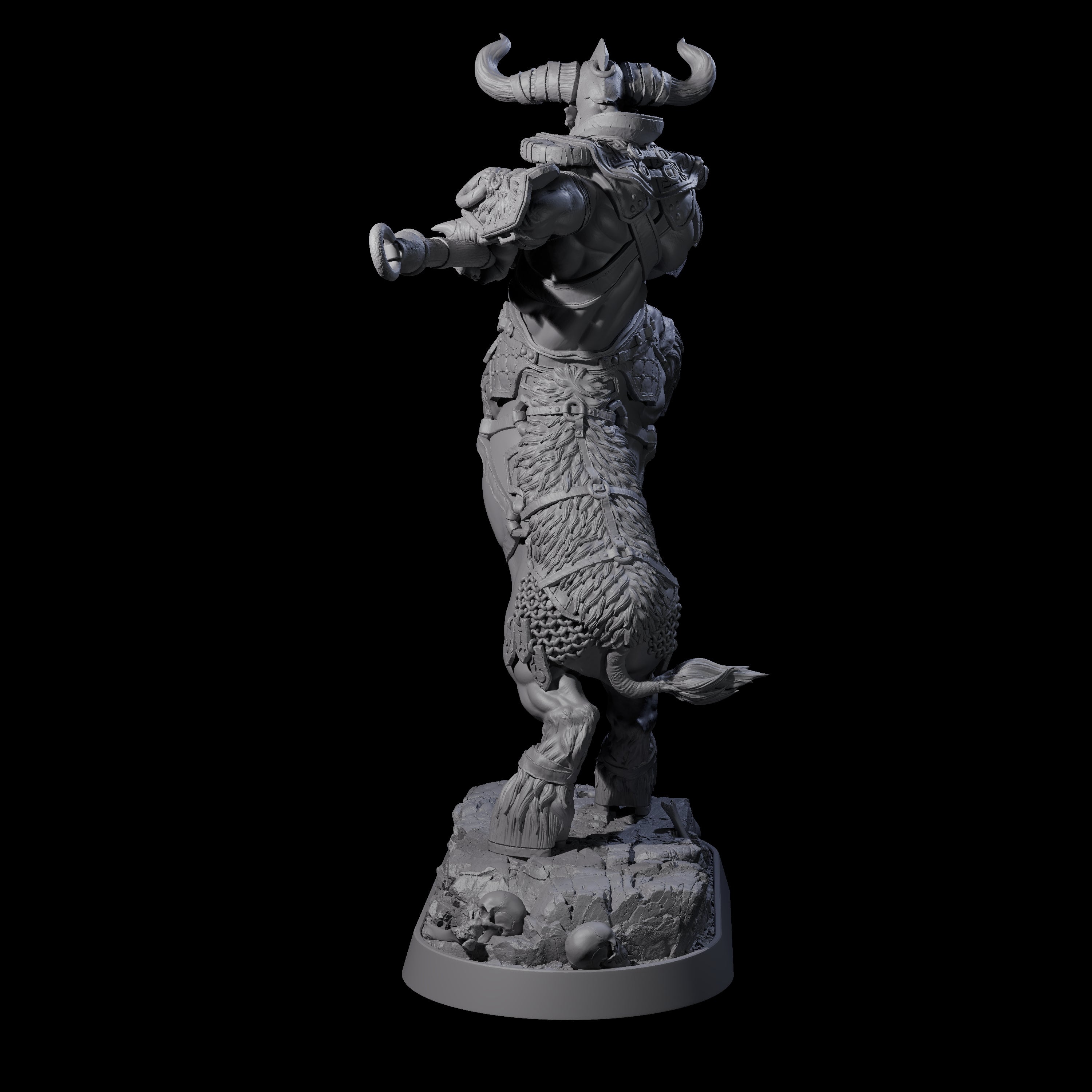 Muscular Raging Centaur I Miniature for Dungeons and Dragons, Pathfinder or other TTRPGs