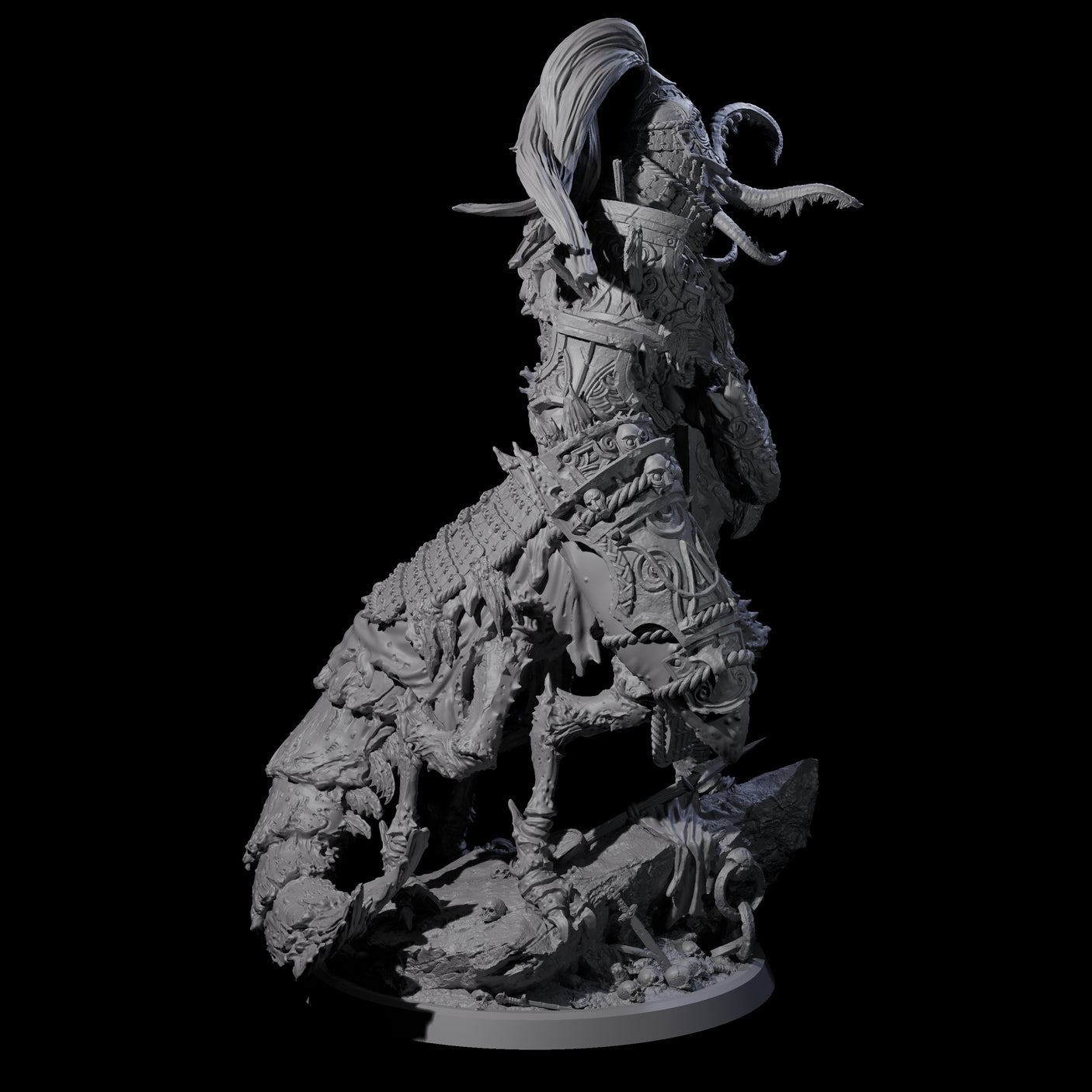 Mutated Armoured Chuul A Miniature for Dungeons and Dragons, Pathfinder or other TTRPGs