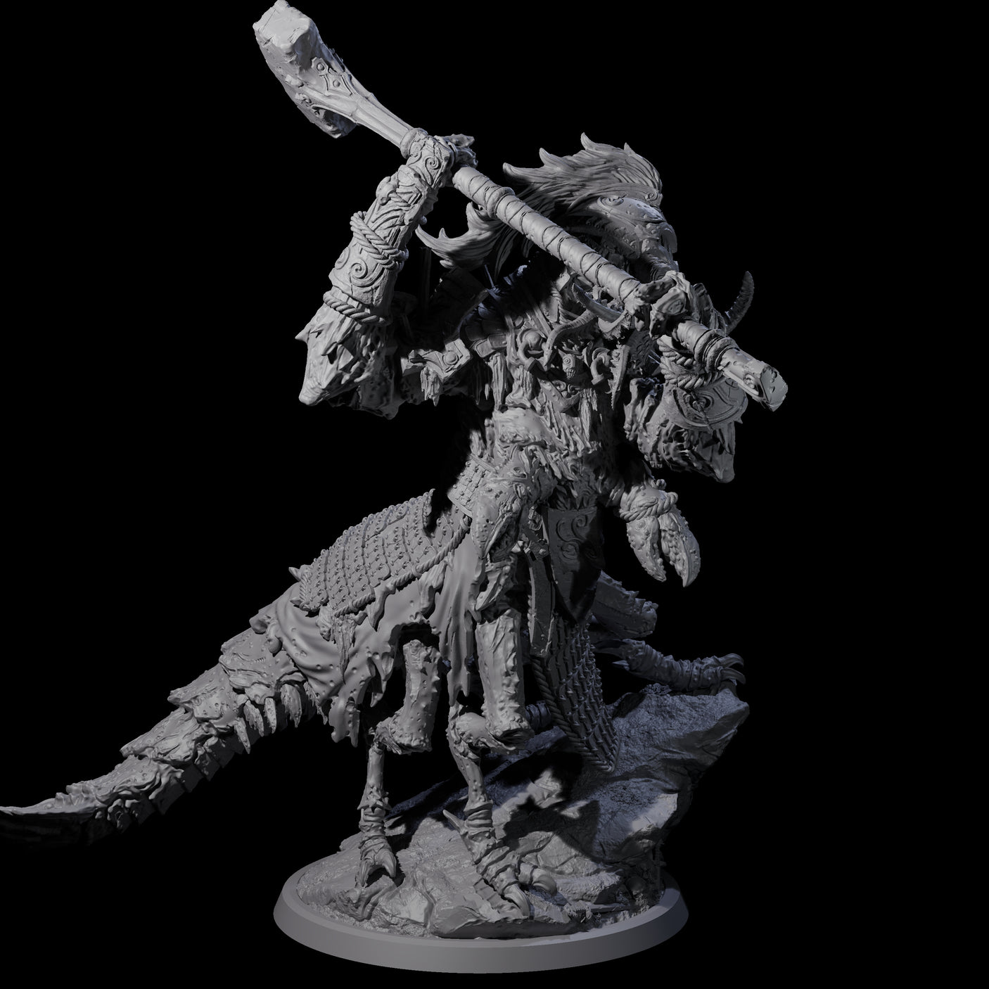 Mutated Armoured Chuul C Miniature for Dungeons and Dragons, Pathfinder or other TTRPGs