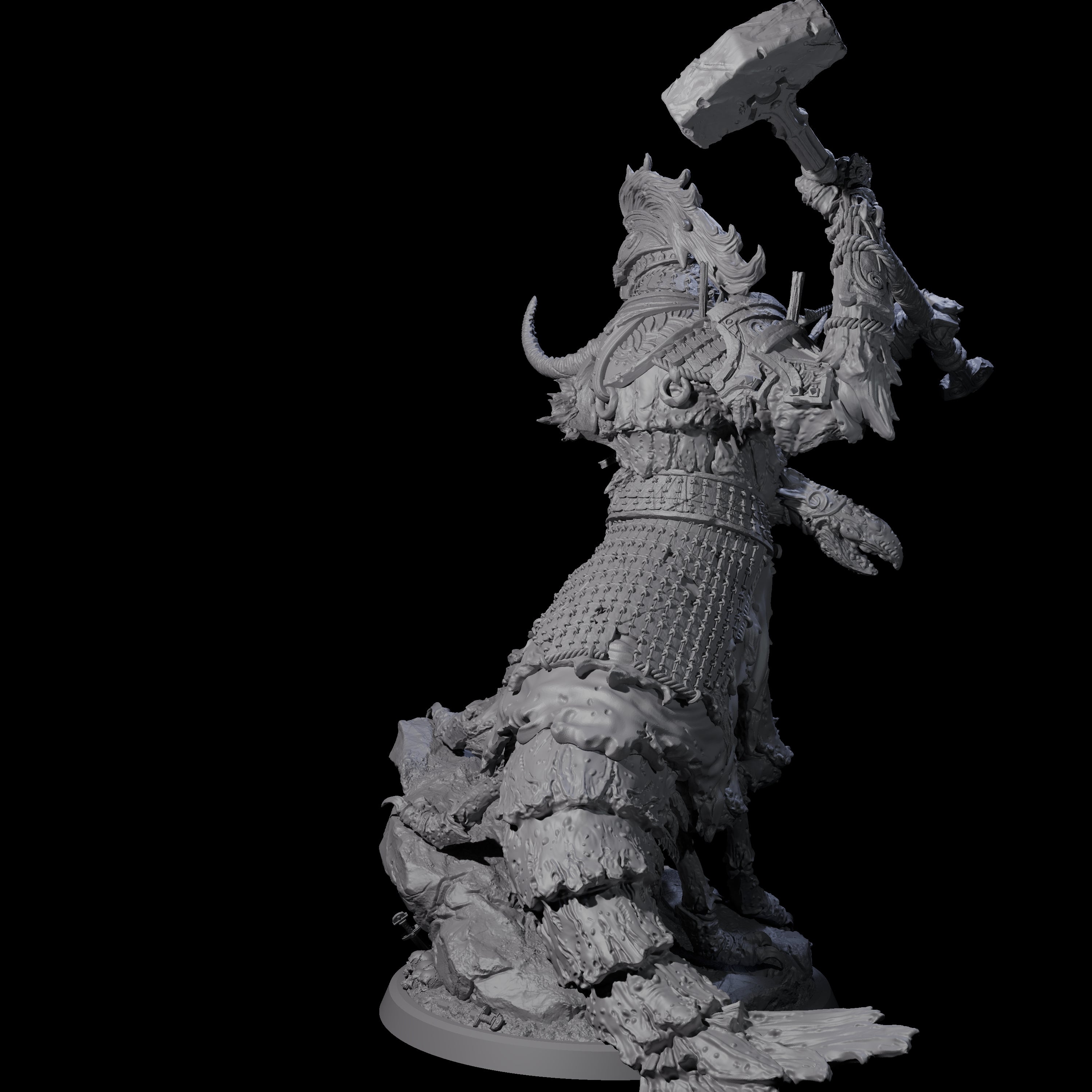 Mutated Armoured Chuul C Miniature for Dungeons and Dragons, Pathfinder or other TTRPGs