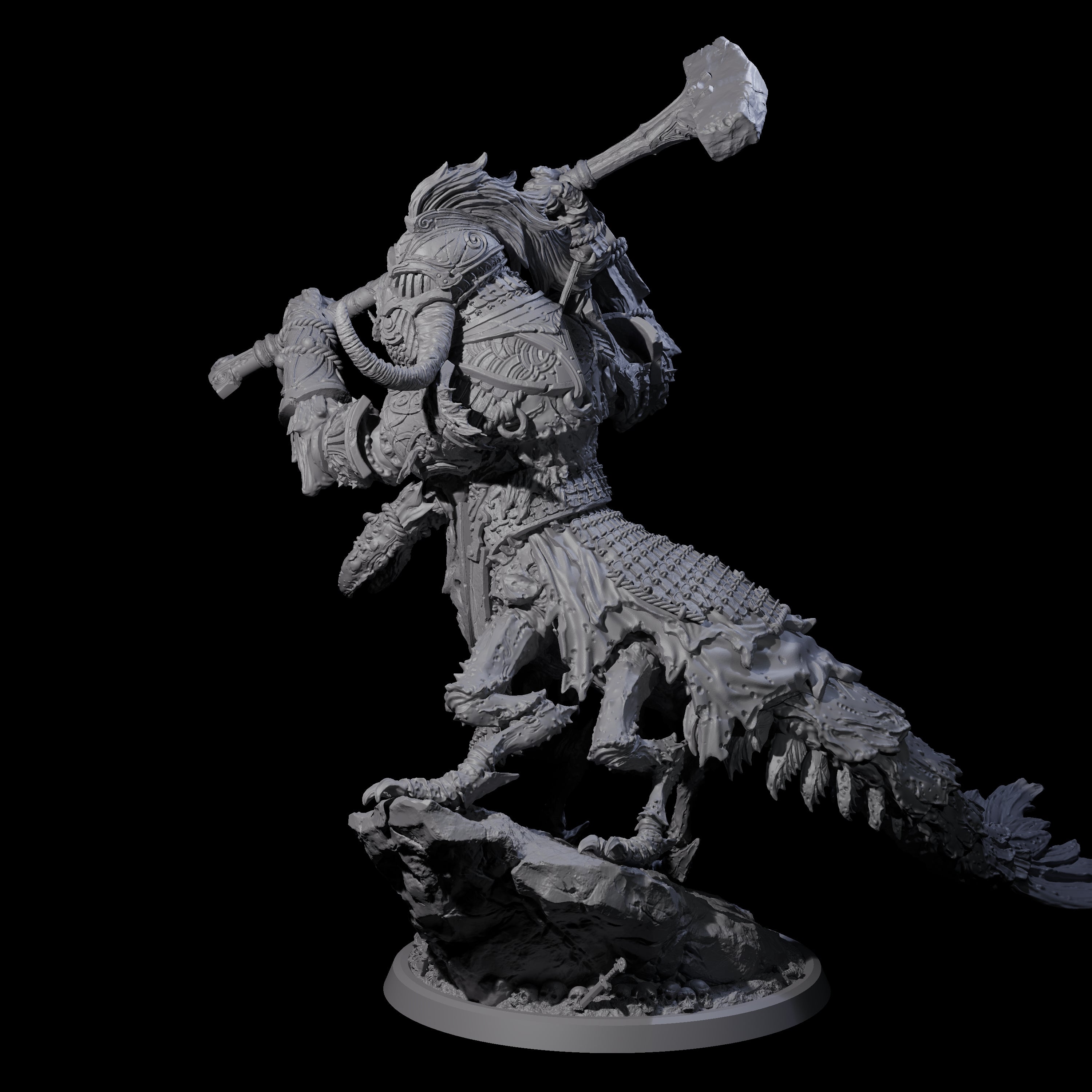 Mutated Armoured Chuul C Miniature for Dungeons and Dragons, Pathfinder or other TTRPGs