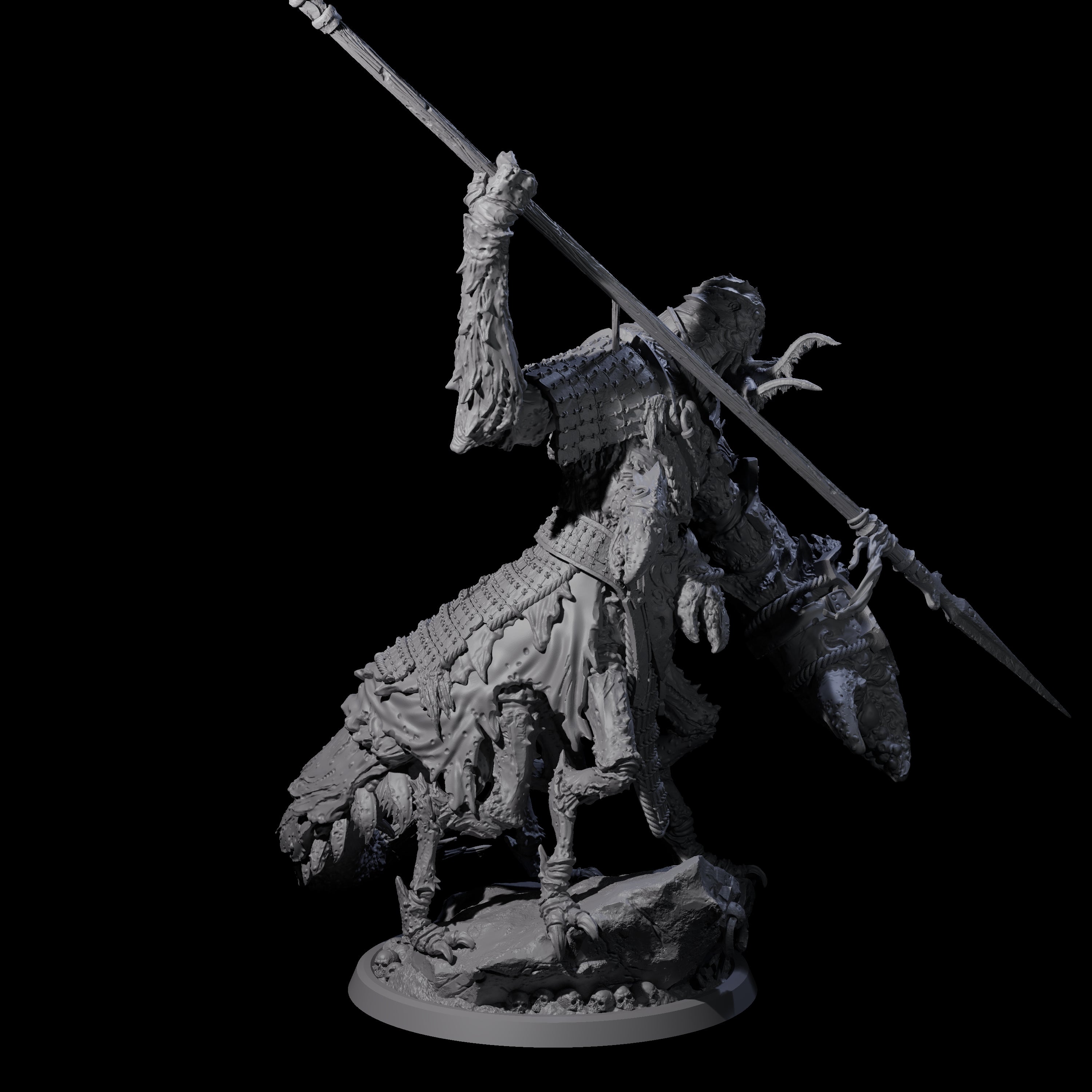 Mutated Armoured Chuul D Miniature for Dungeons and Dragons, Pathfinder or other TTRPGs