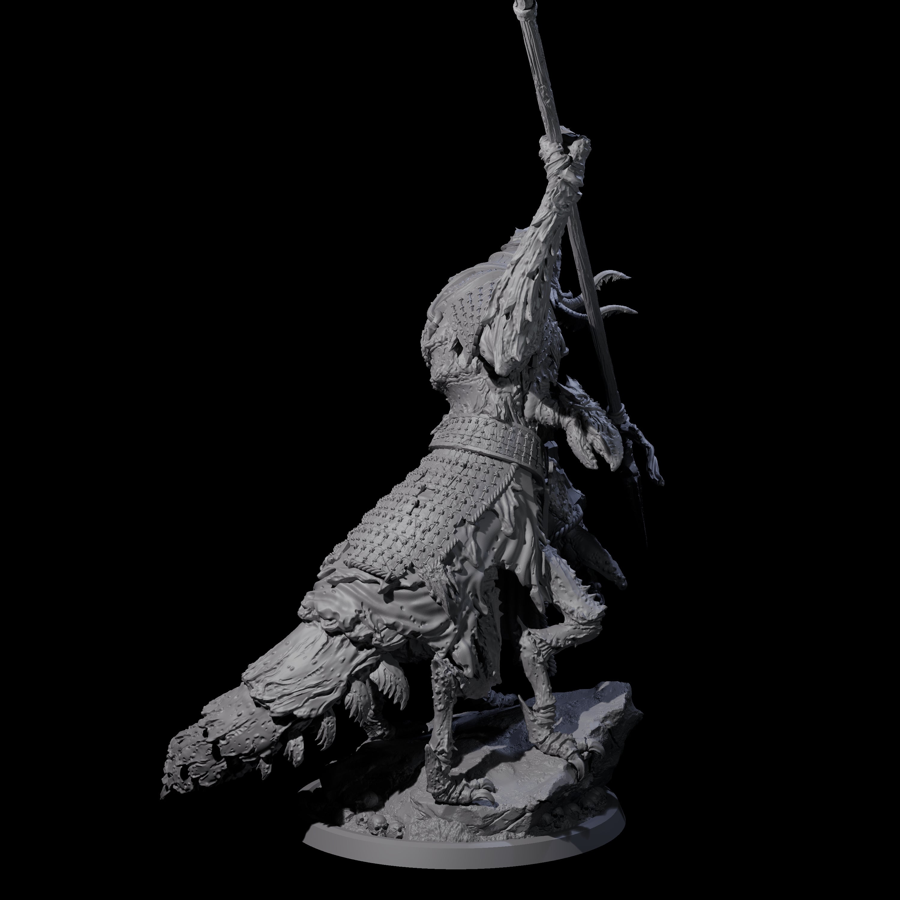 Mutated Armoured Chuul D Miniature for Dungeons and Dragons, Pathfinder or other TTRPGs