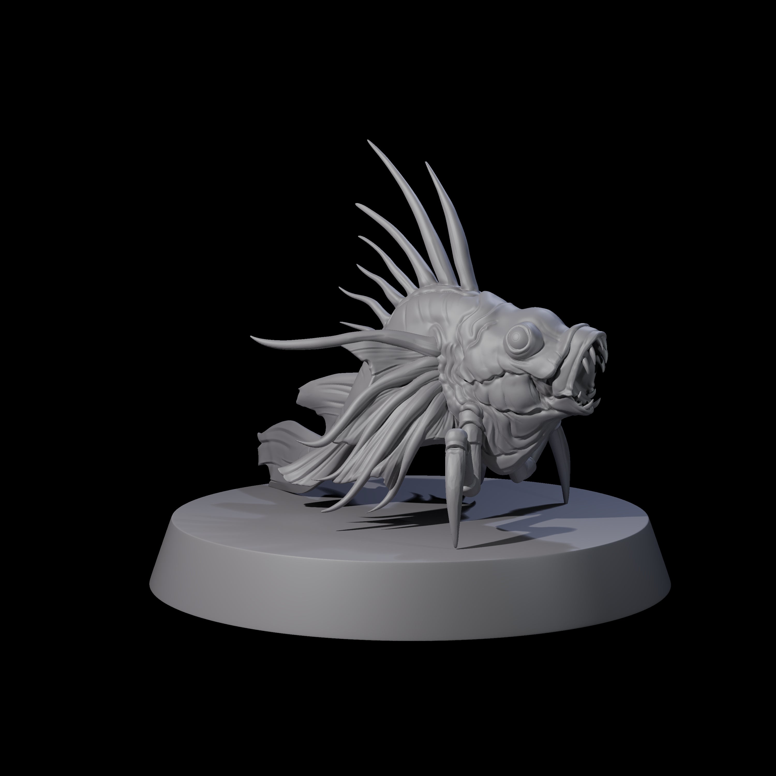 Mutated Fish Miniature for Dungeons and Dragons, Pathfinder or other TTRPGs