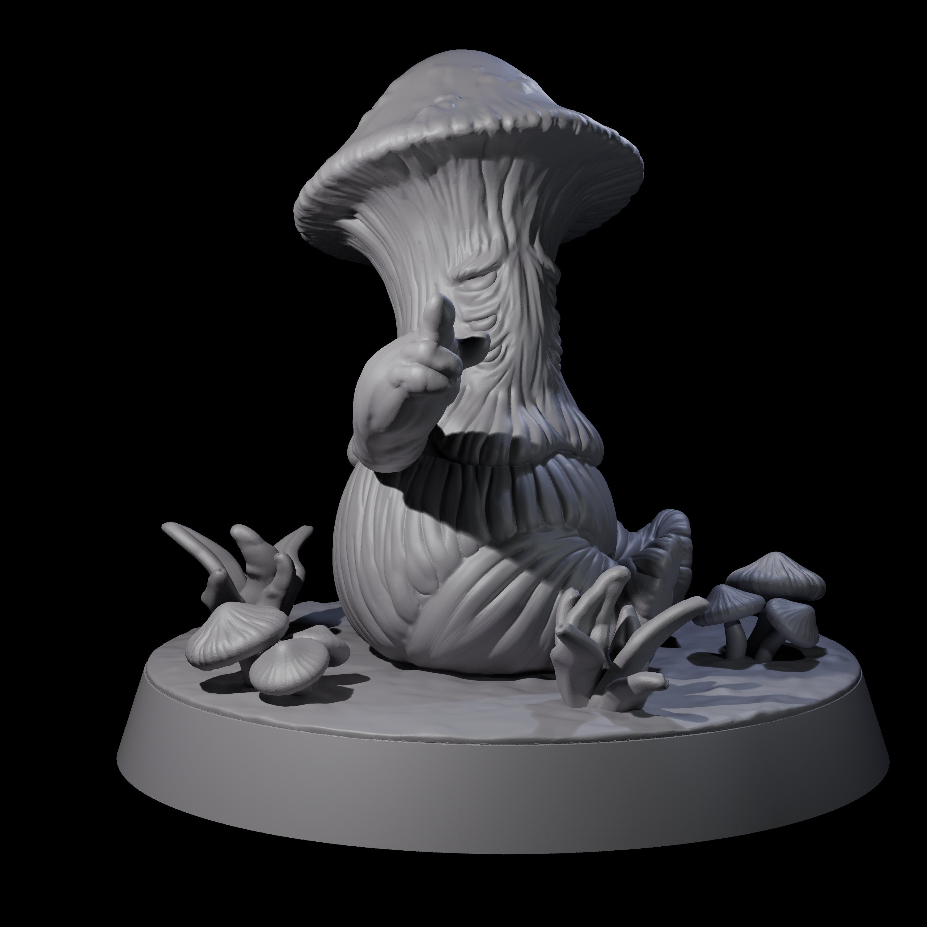 Myconid Youngling B Miniature for Dungeons and Dragons, Pathfinder or other TTRPGs