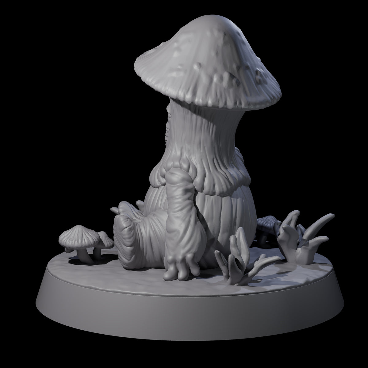 Myconid Youngling B Miniature for Dungeons and Dragons, Pathfinder or other TTRPGs