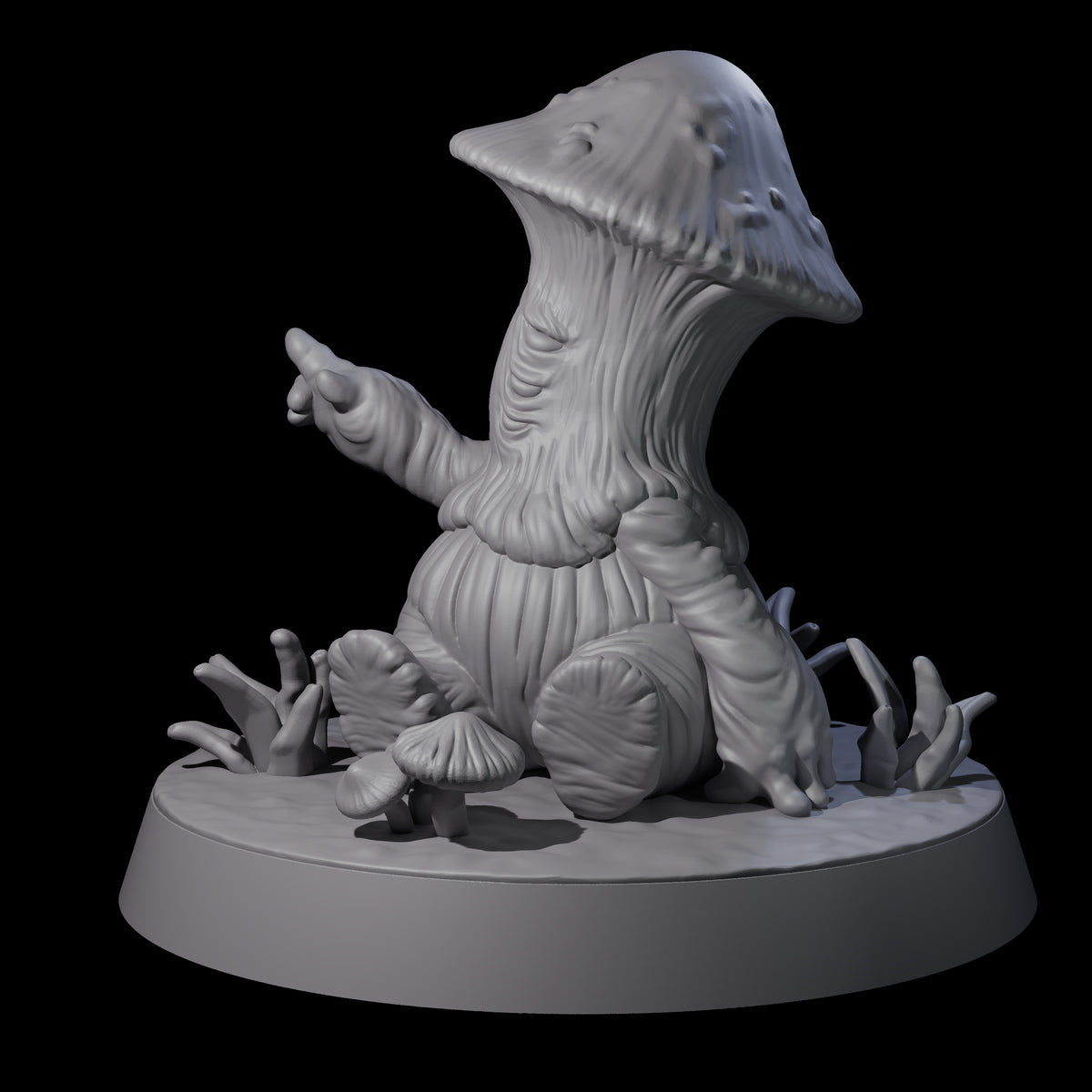 Myconid Youngling B Miniature for Dungeons and Dragons, Pathfinder or other TTRPGs