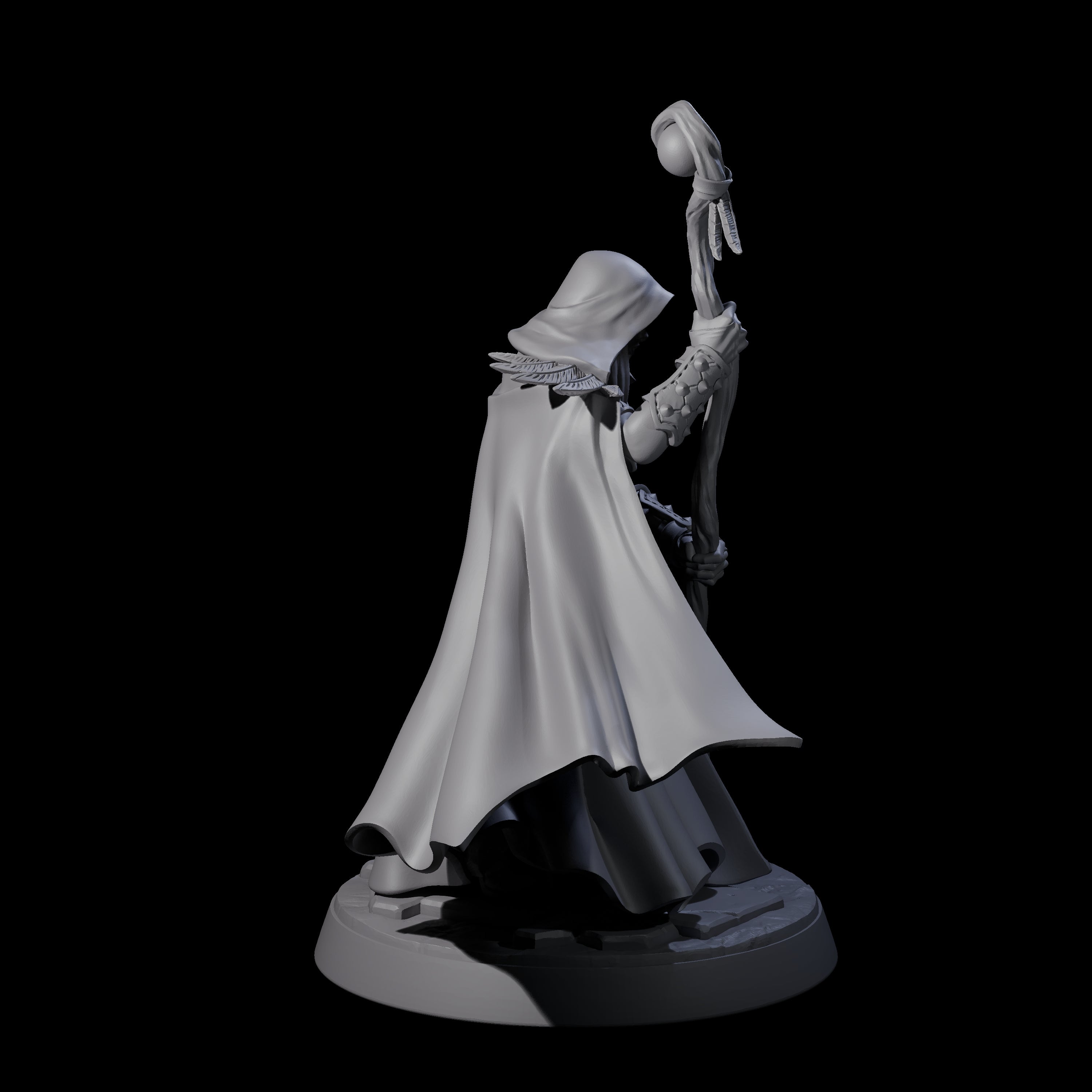 Mystical Oracle Miniature for Dungeons and Dragons, Pathfinder or other TTRPGs
