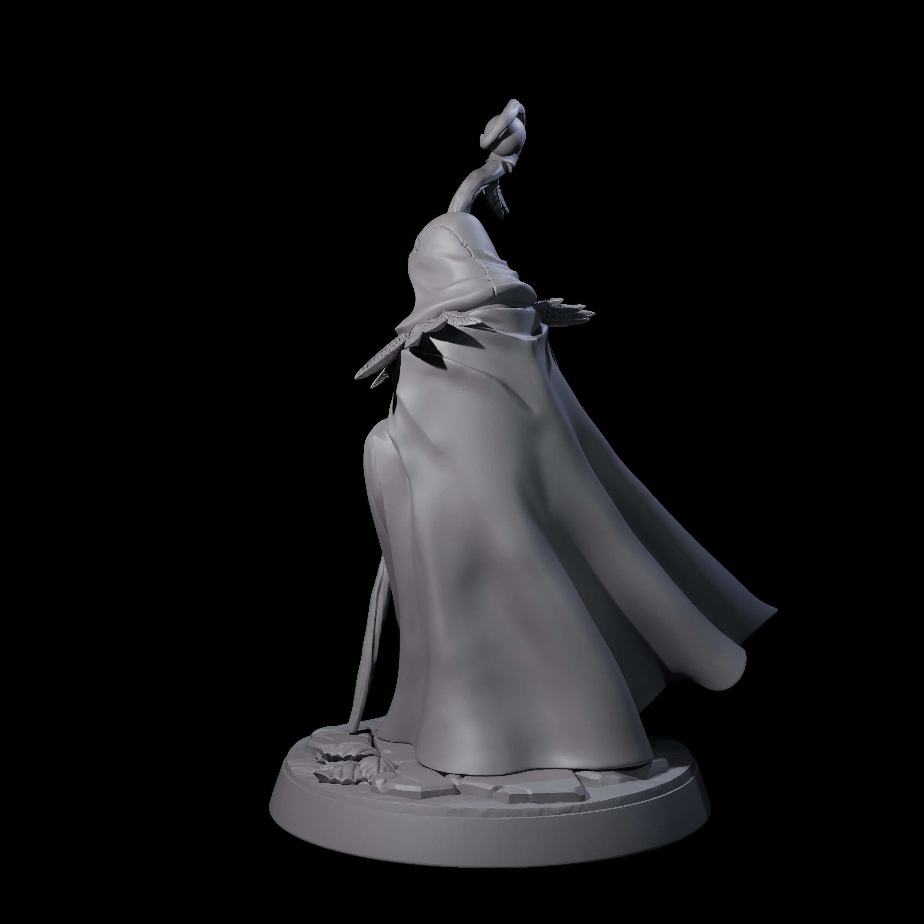 Mystical Oracle Miniature for Dungeons and Dragons, Pathfinder or other TTRPGs