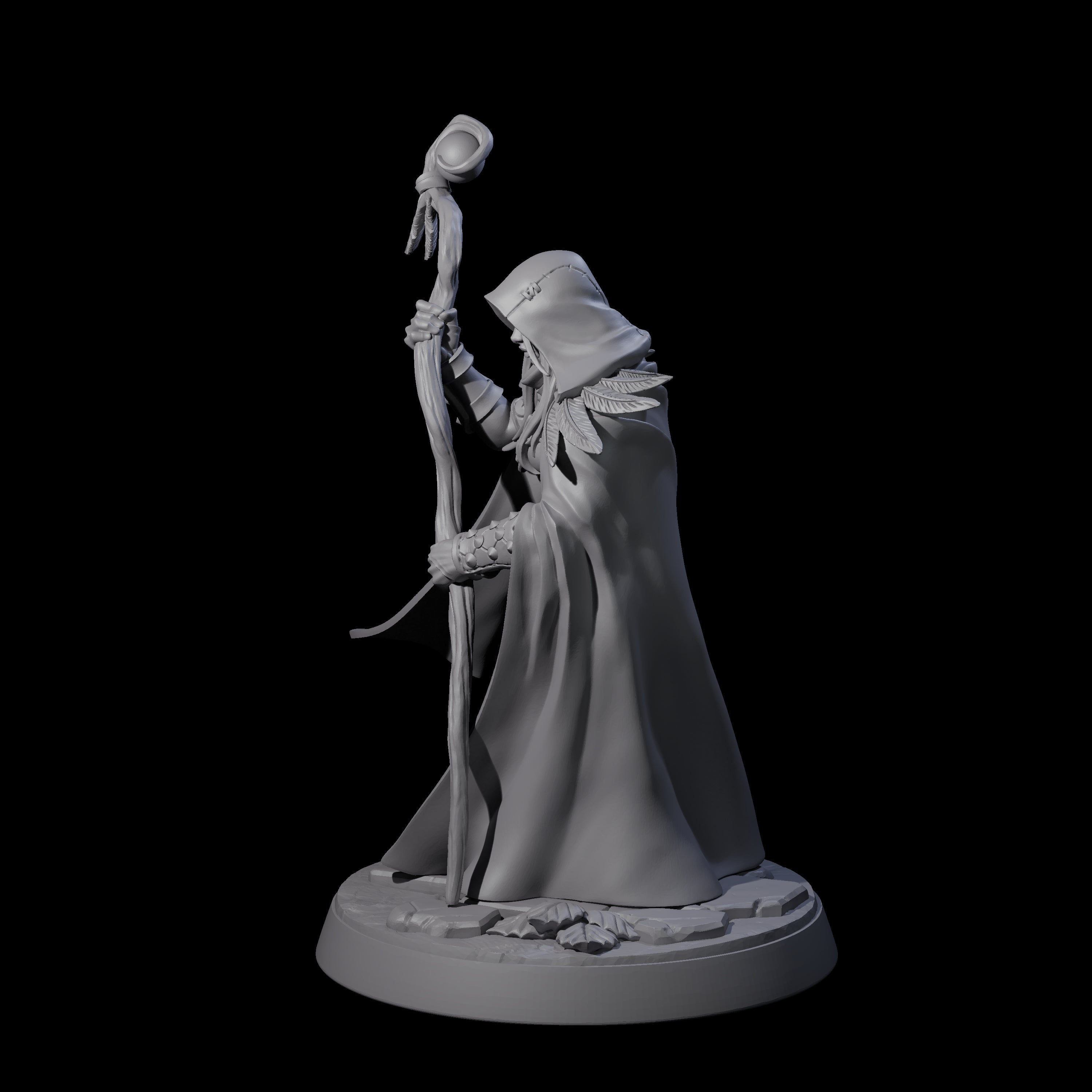 Mystical Oracle Miniature for Dungeons and Dragons, Pathfinder or other TTRPGs