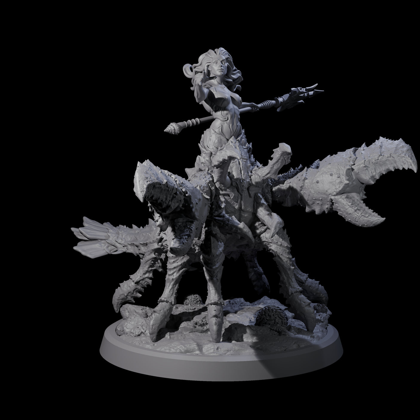 Mythic Charybdis B Miniature for Dungeons and Dragons, Pathfinder or other TTRPGs