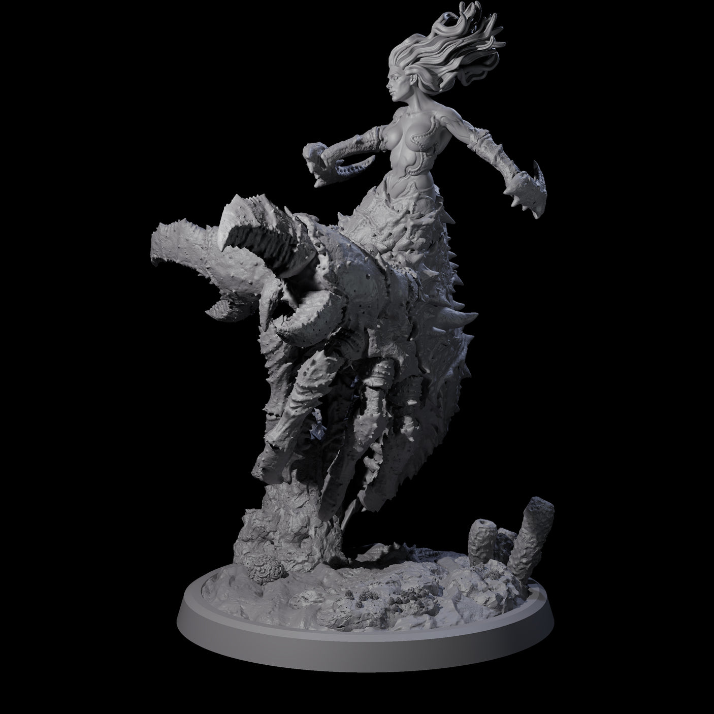 Mythic Charybdis C Miniature for Dungeons and Dragons, Pathfinder or other TTRPGs