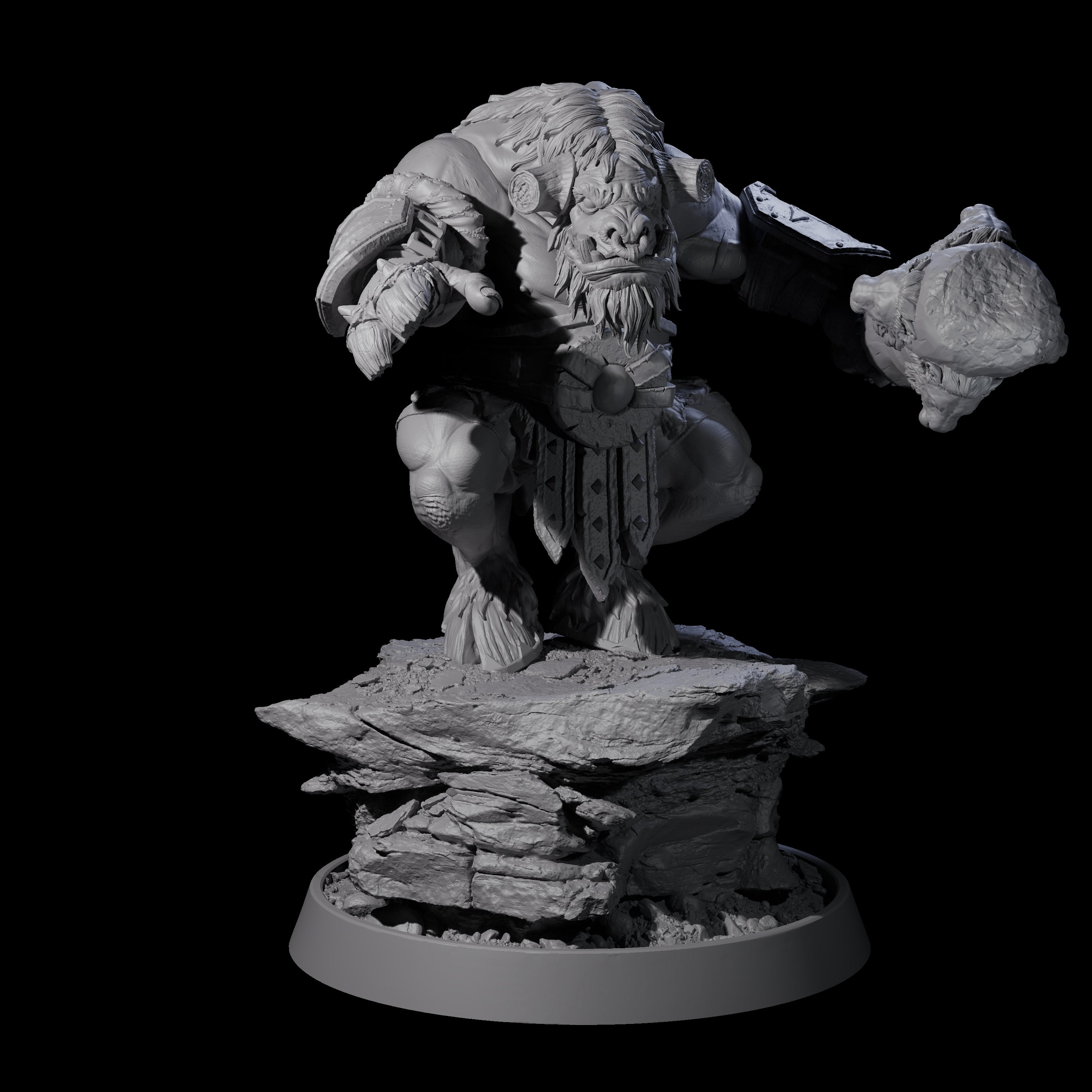 Mythical Maze Minotaur C Miniature for Dungeons and Dragons, Pathfinder or other TTRPGs