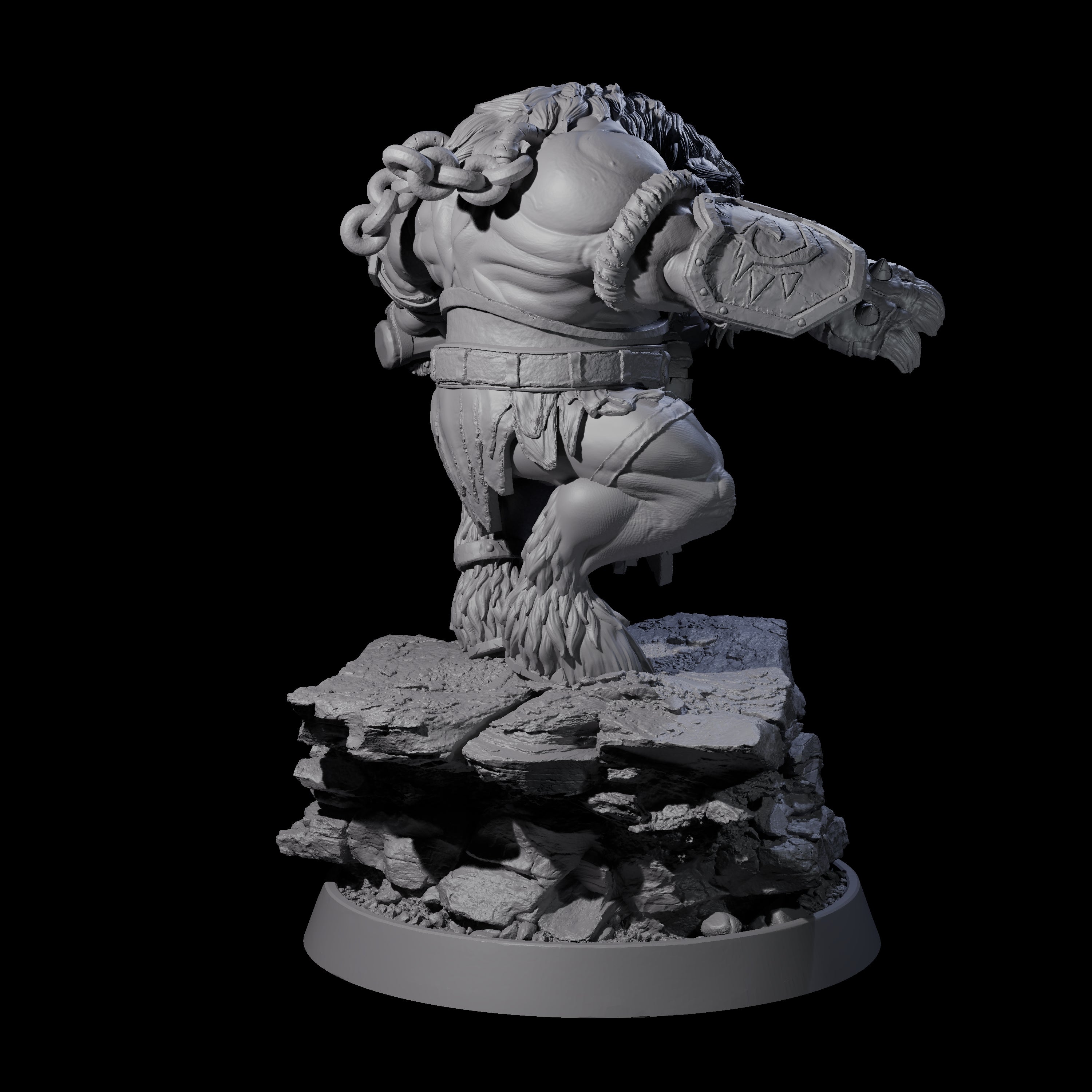 Mythical Maze Minotaur C Miniature for Dungeons and Dragons, Pathfinder or other TTRPGs