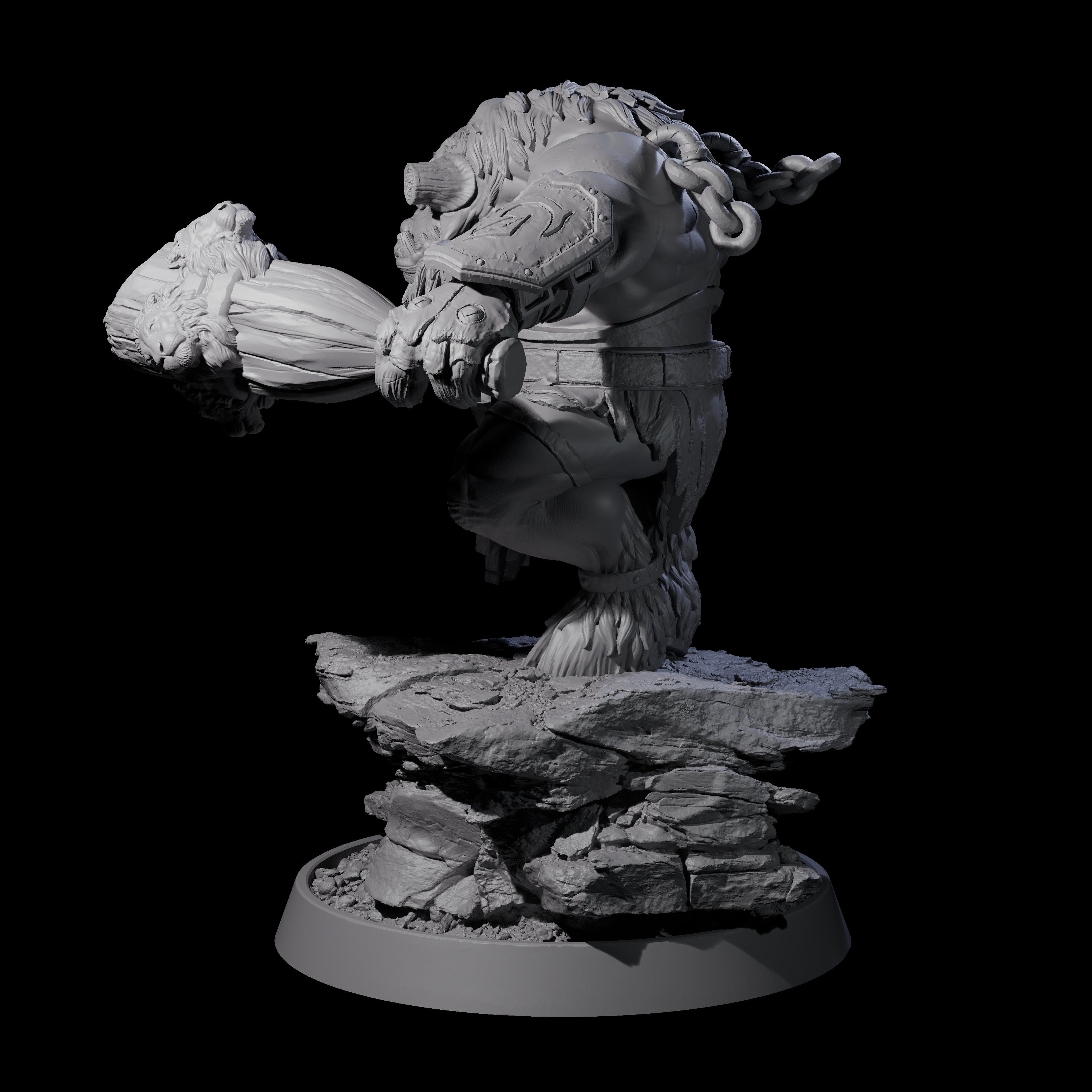 Mythical Maze Minotaur C Miniature for Dungeons and Dragons, Pathfinder or other TTRPGs