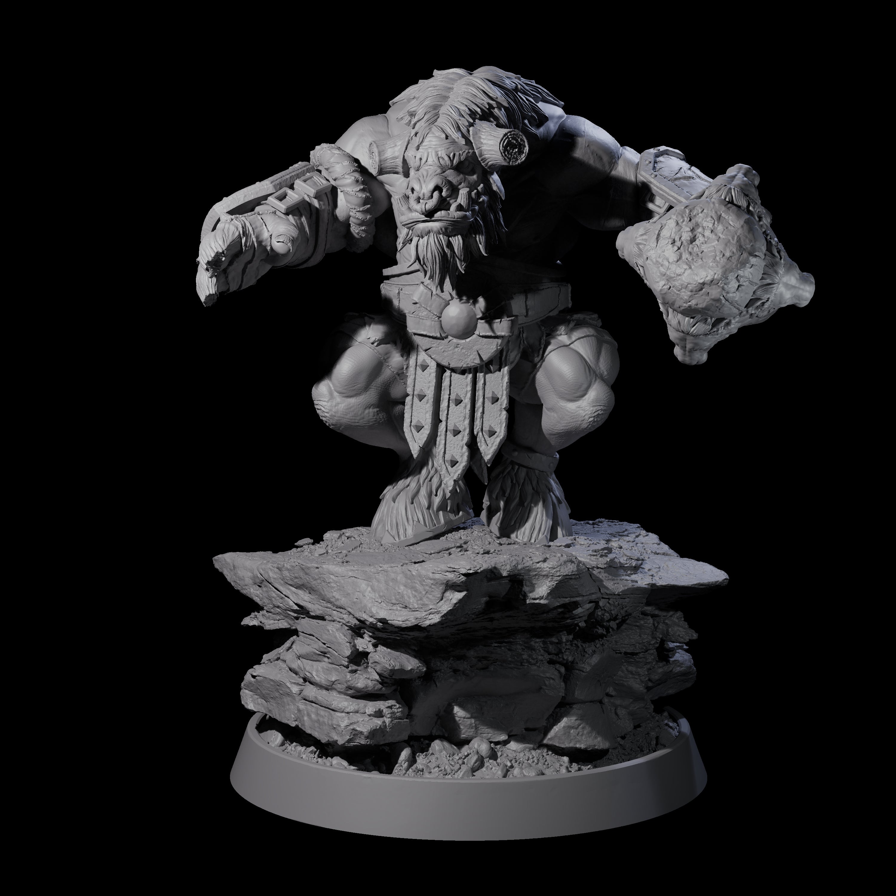 Mythical Maze Minotaur C Miniature for Dungeons and Dragons, Pathfinder or other TTRPGs