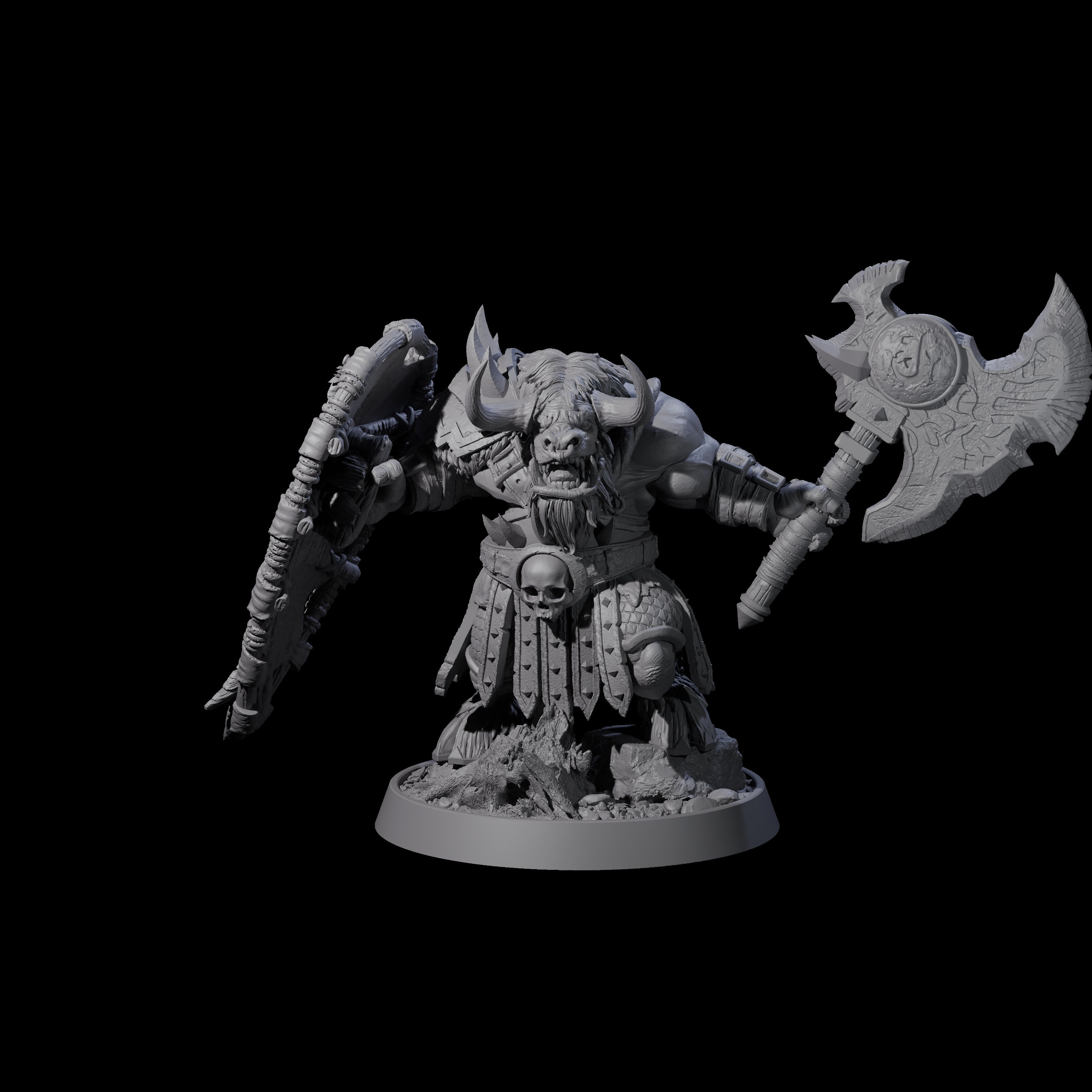 Mythical Maze Minotaur D Miniature for Dungeons and Dragons, Pathfinder or other TTRPGs