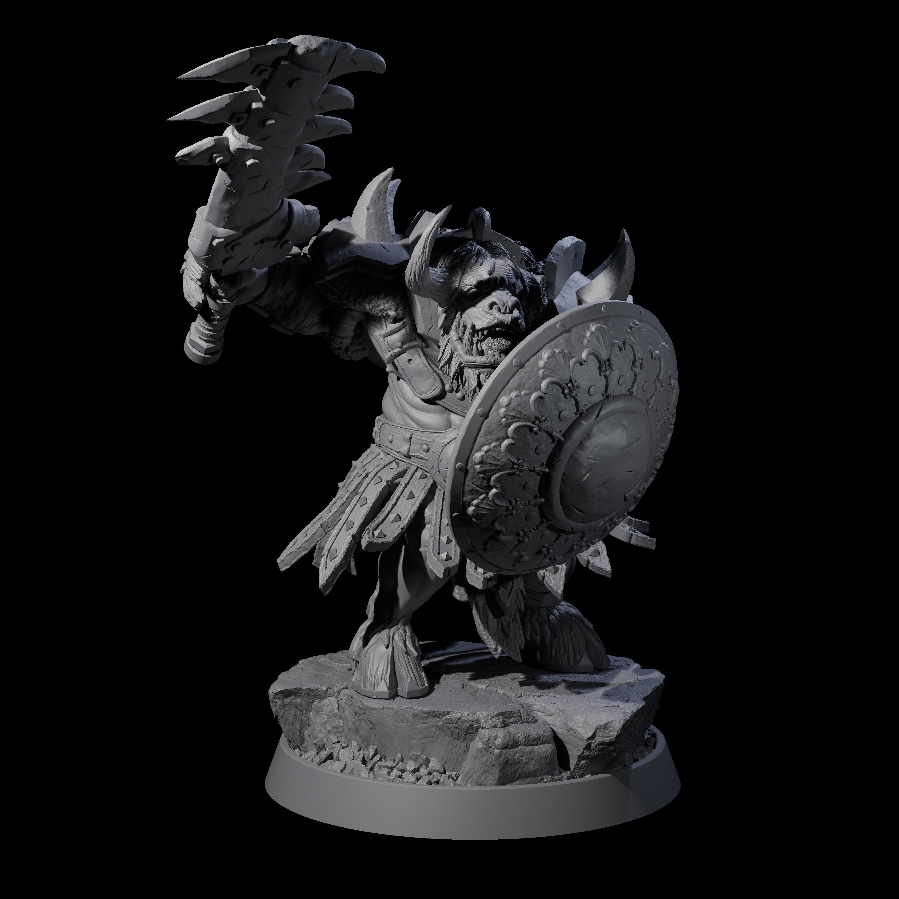 Mythical Maze Minotaur E Miniature for Dungeons and Dragons, Pathfinder or other TTRPGs