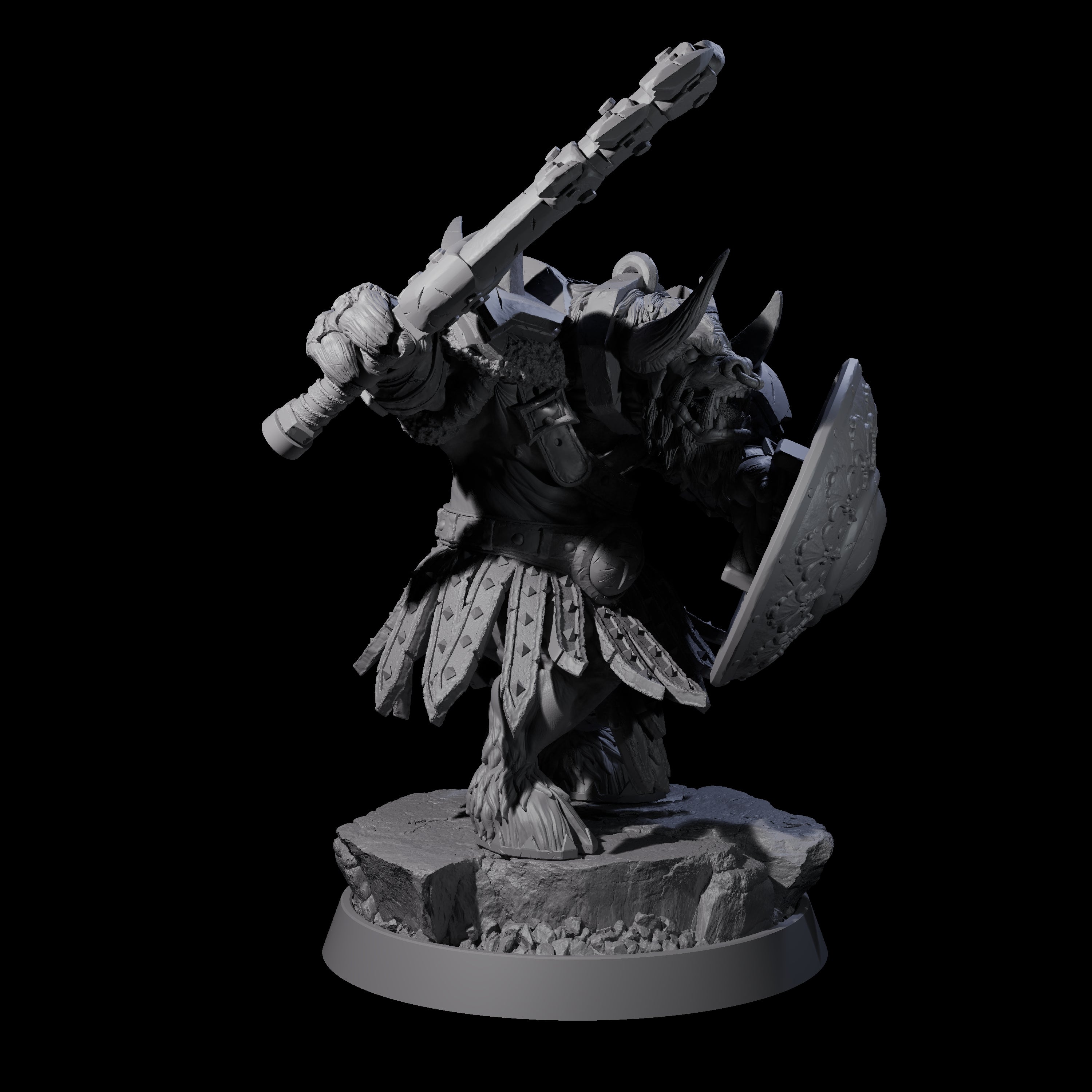 Mythical Maze Minotaur E Miniature for Dungeons and Dragons, Pathfinder or other TTRPGs