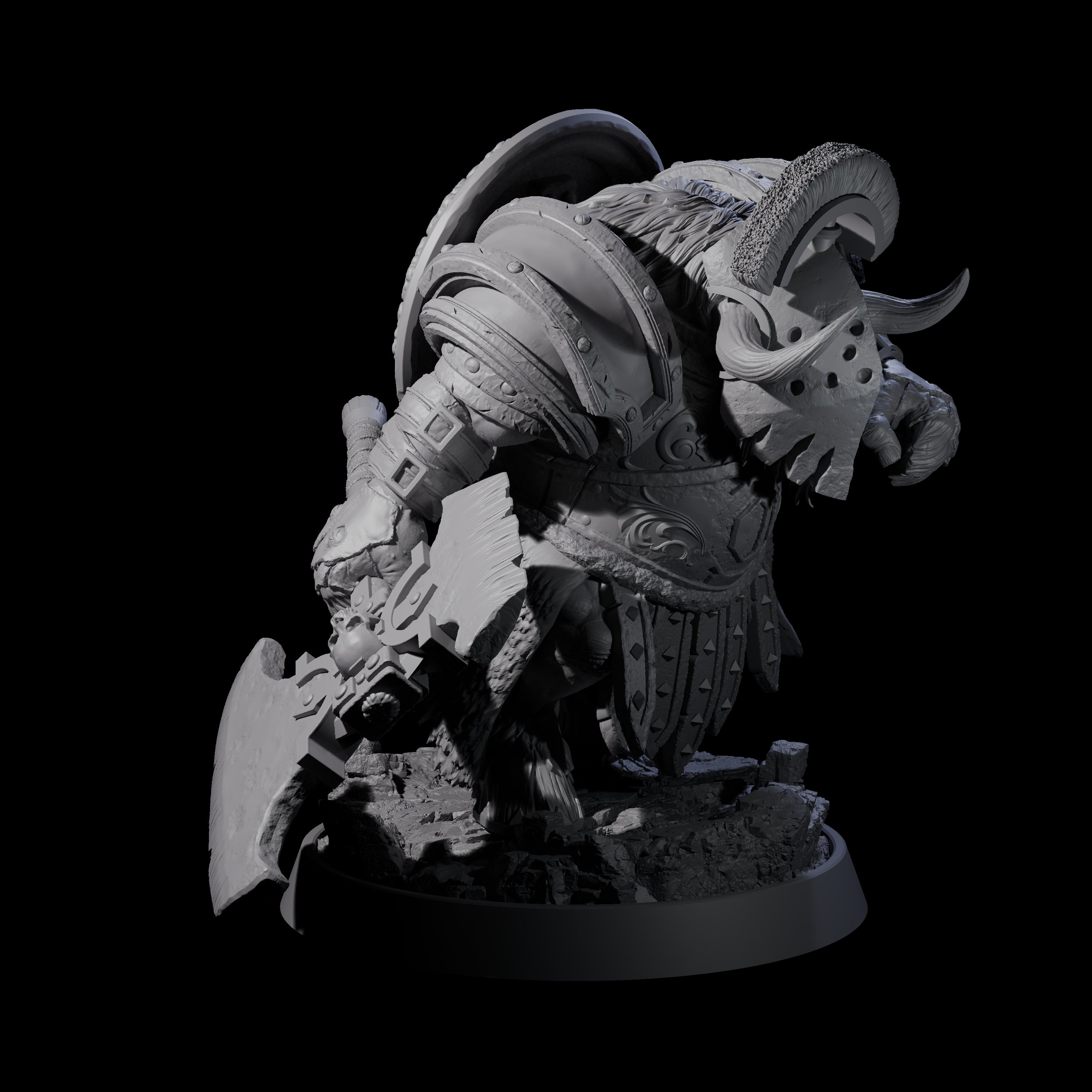 Mythical Maze Minotaur G Miniature for Dungeons and Dragons, Pathfinder or other TTRPGs