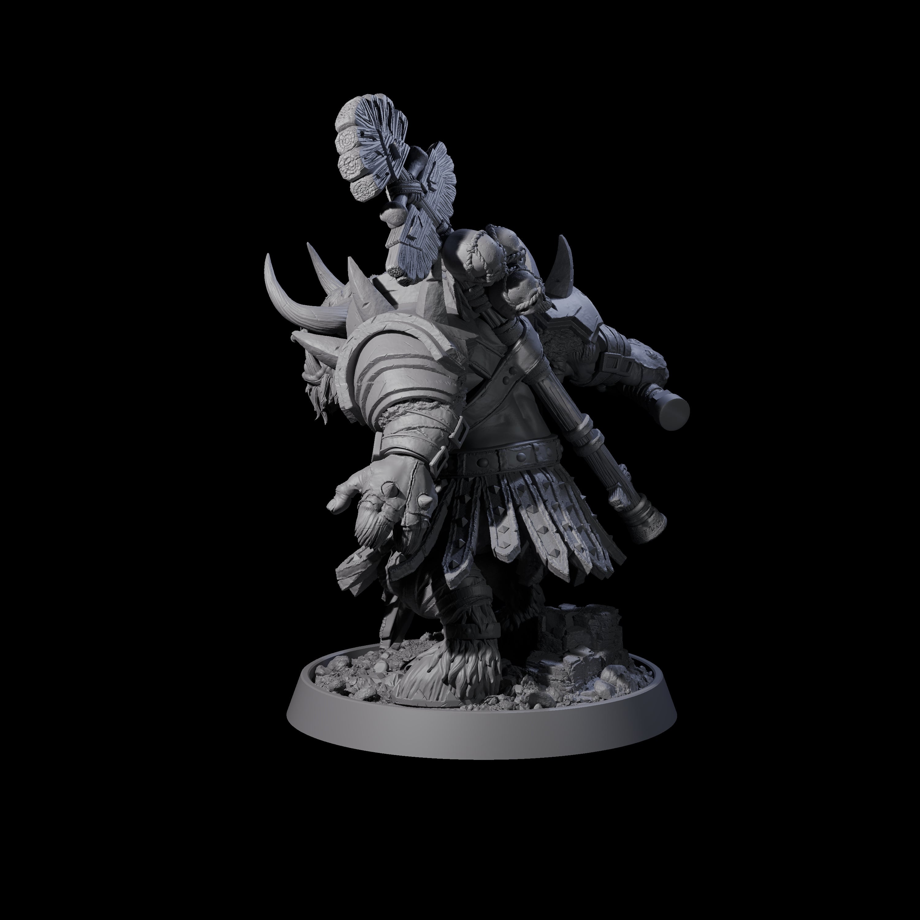 Mythical Maze Minotaur H Miniature for Dungeons and Dragons, Pathfinder or other TTRPGs