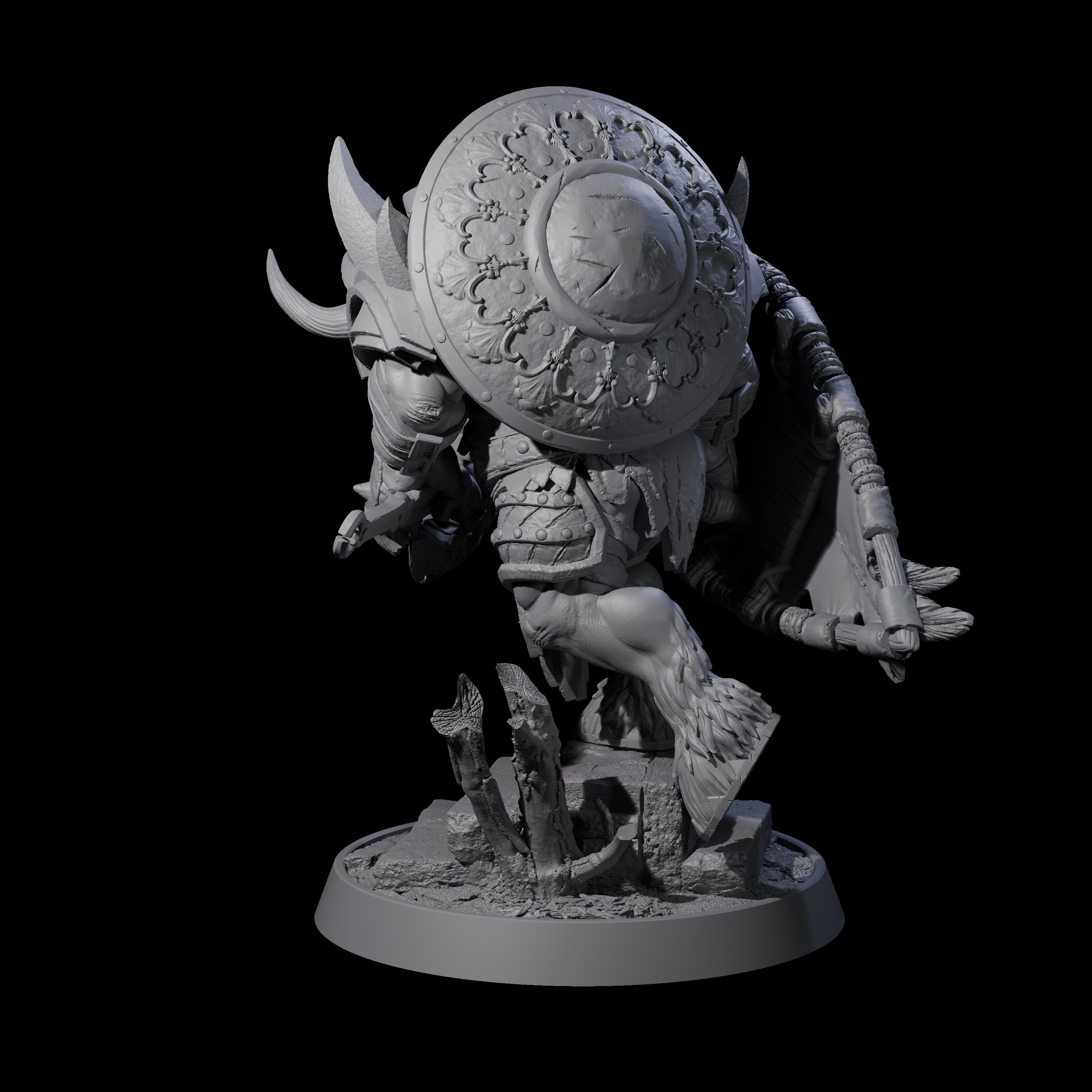 Mythical Maze Minotaur I Miniature for Dungeons and Dragons, Pathfinder or other TTRPGs
