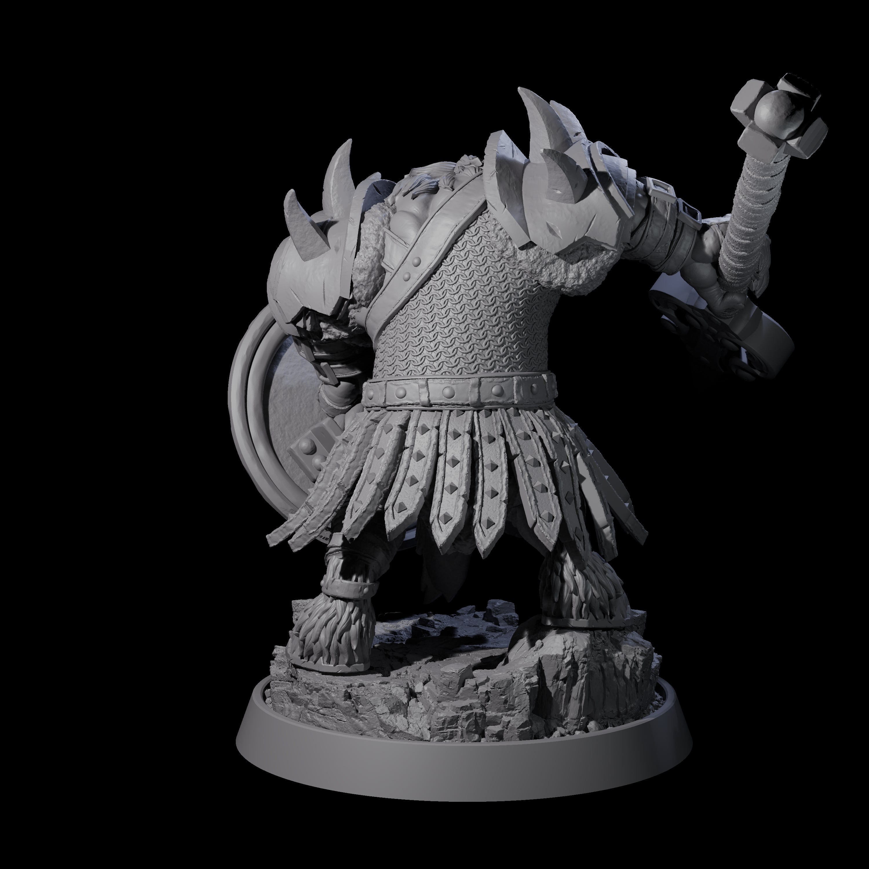 Mythical Maze Minotaur J Miniature for Dungeons and Dragons, Pathfinder or other TTRPGs