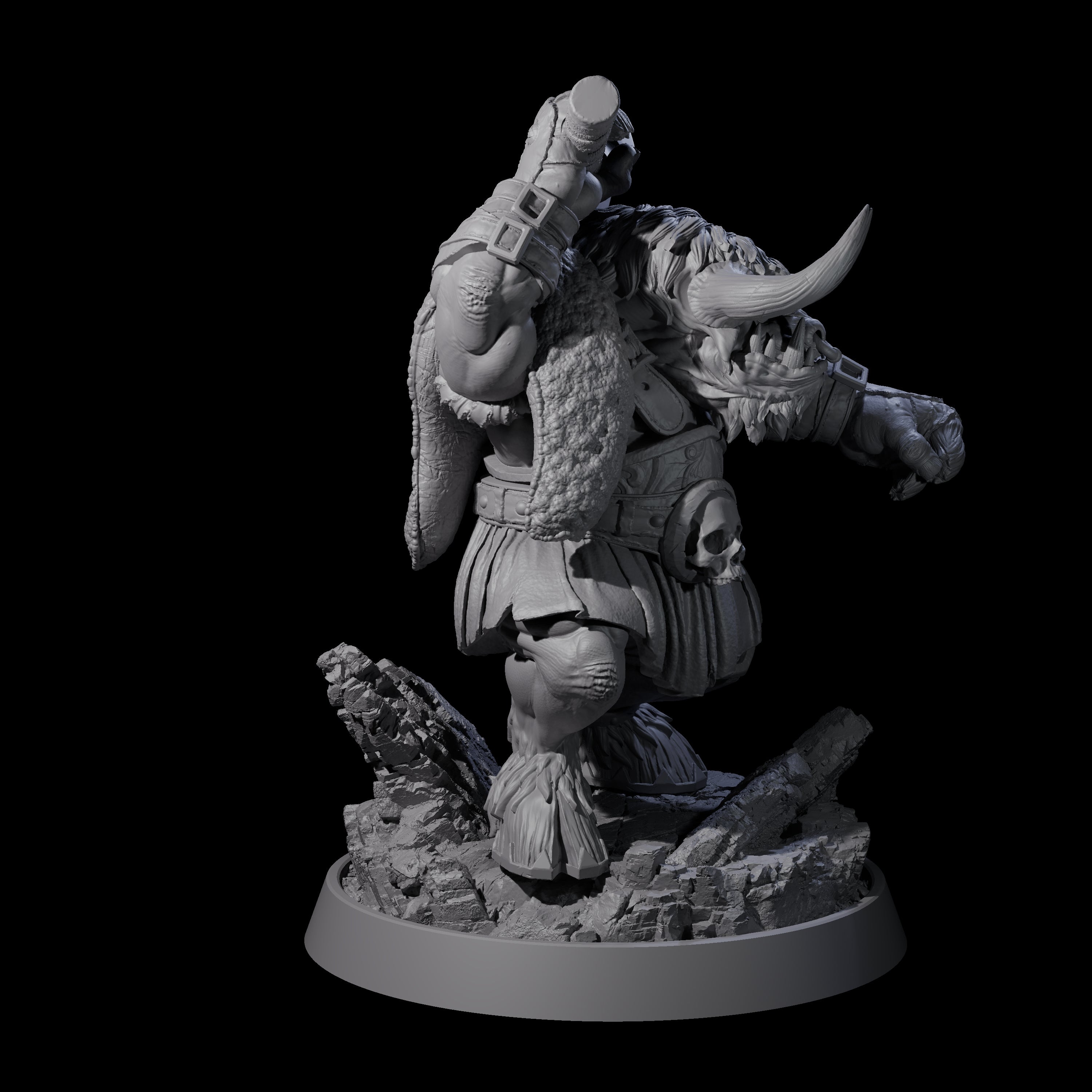 Mythical Maze Minotaur L Miniature for Dungeons and Dragons, Pathfinder or other TTRPGs