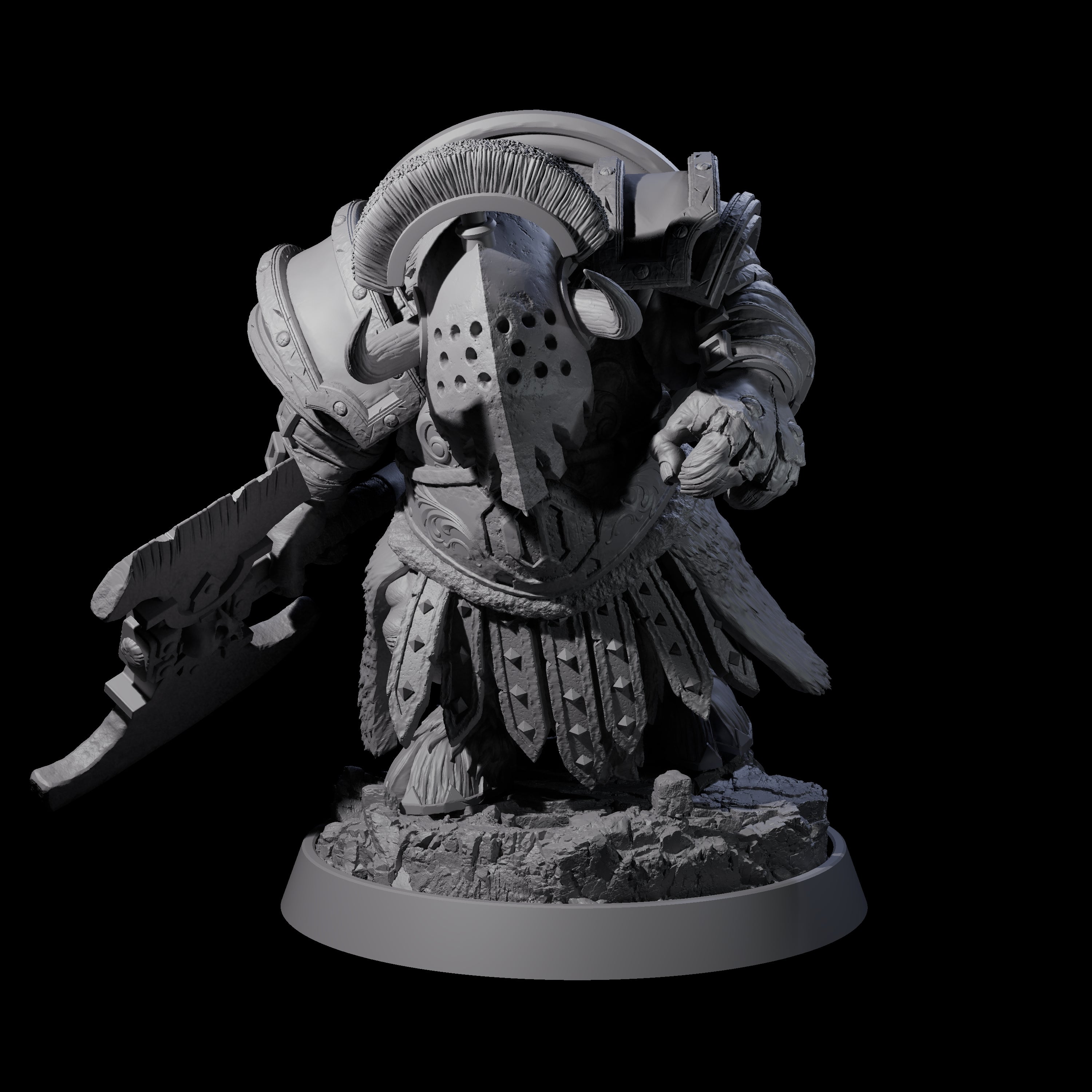 Mythical Maze Minotaurs Miniature for Dungeons and Dragons, Pathfinder or other TTRPGs