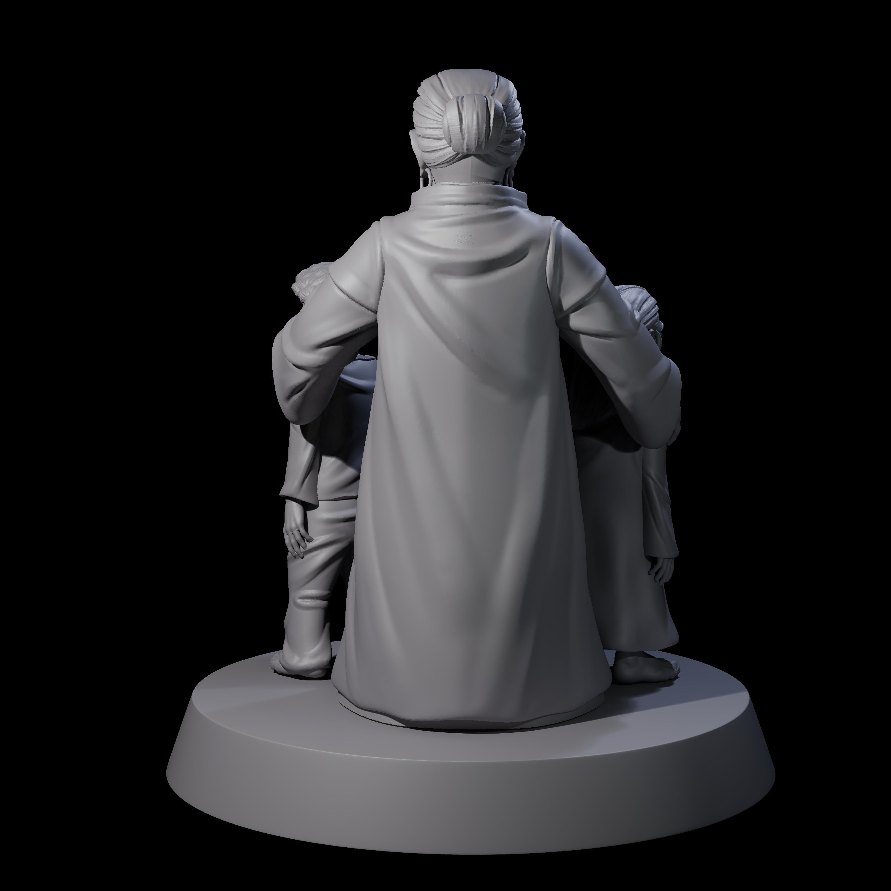 Nana and the Orphans Miniature for Dungeons and Dragons, Pathfinder or other TTRPGs
