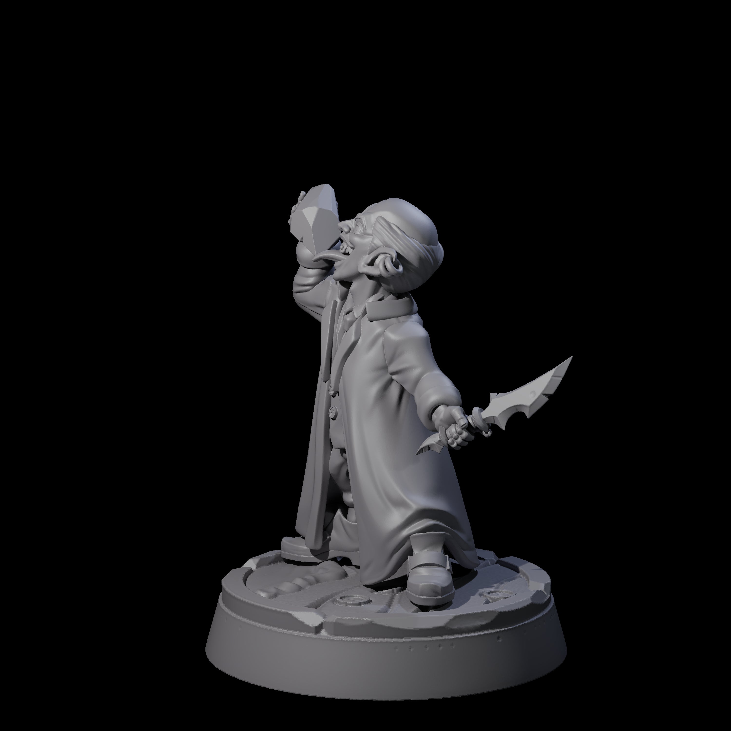 Nefarious Crime Boss Secrets Leonder Miniature for Dungeons and Dragons, Pathfinder or other TTRPGs