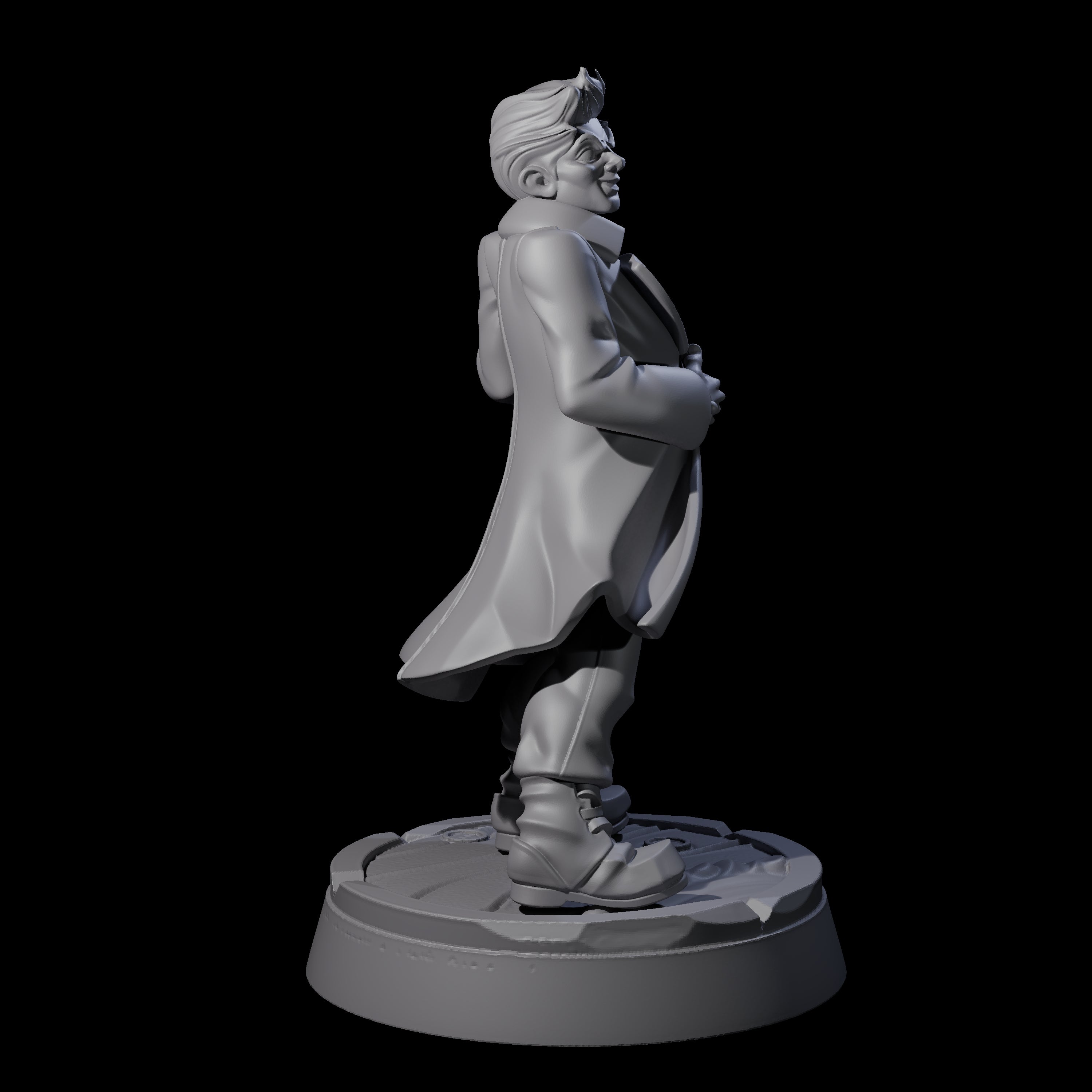Nefarious Human Crime Boss Xandras Miniature for Dungeons and Dragons, Pathfinder or other TTRPGs