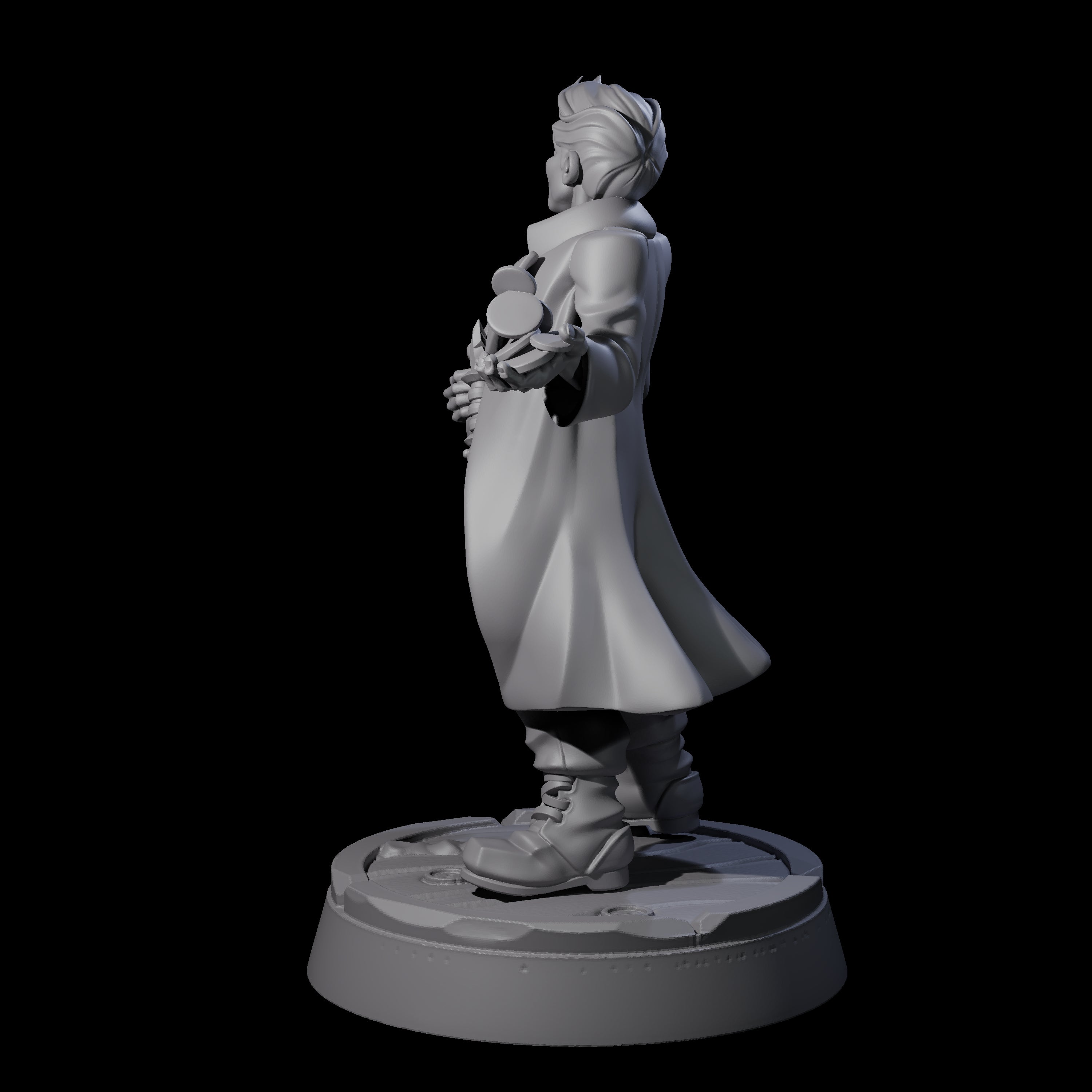 Nefarious Human Crime Boss Xandras Miniature for Dungeons and Dragons, Pathfinder or other TTRPGs