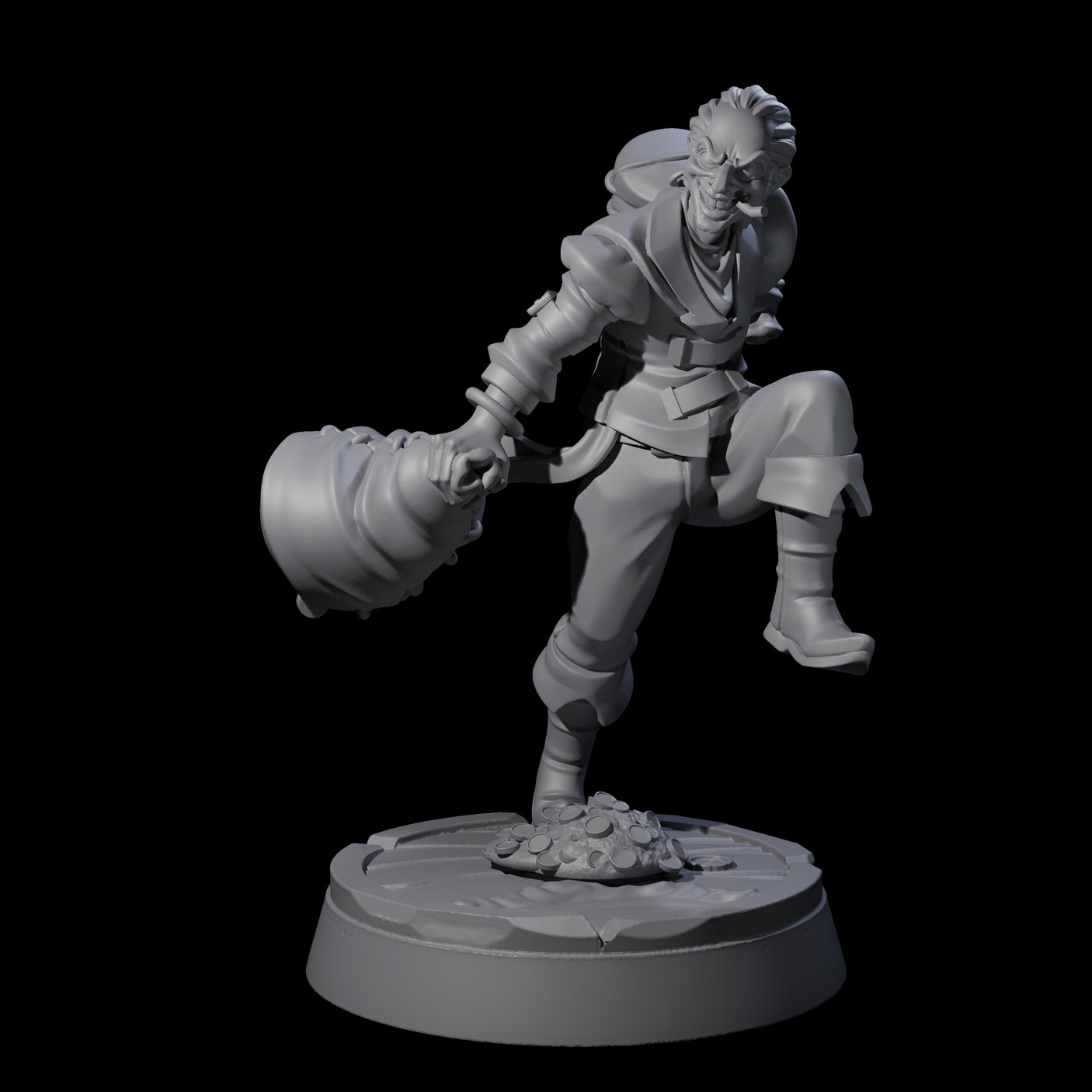 Nefarious Human Crime Bosses Miniature for Dungeons and Dragons, Pathfinder or other TTRPGs